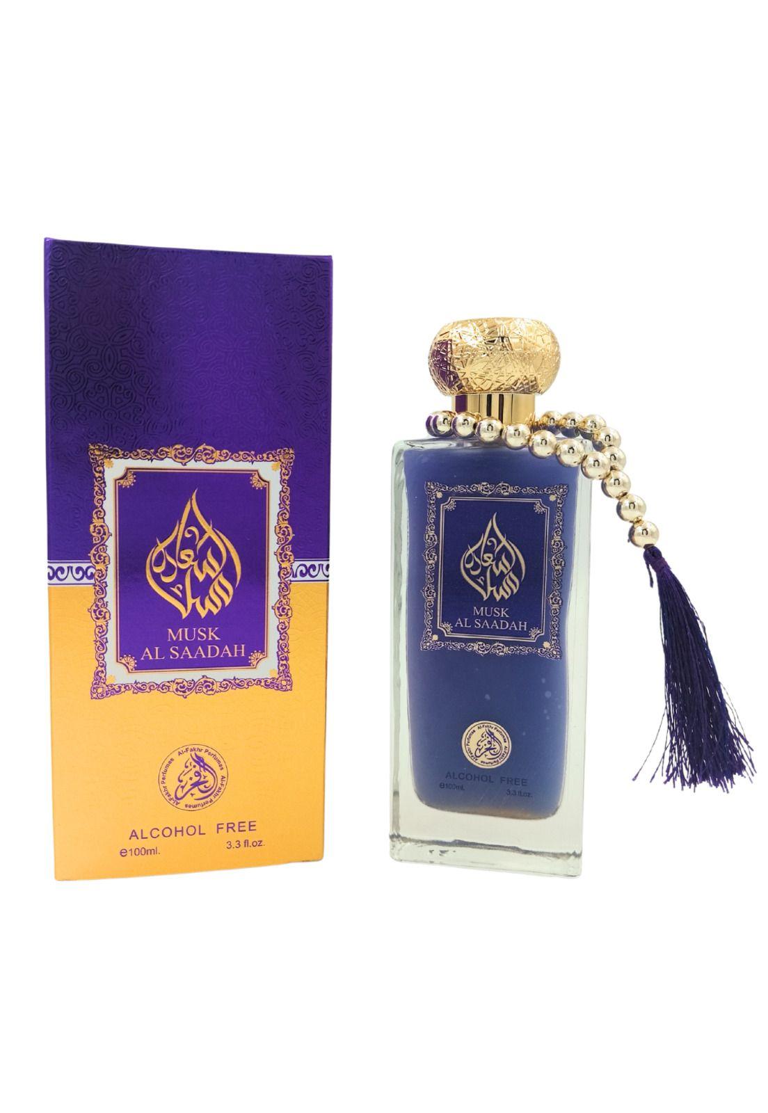 Al Fakhr Musk Al Saadah Purple Alcohol Free 100 ml Unisex-0