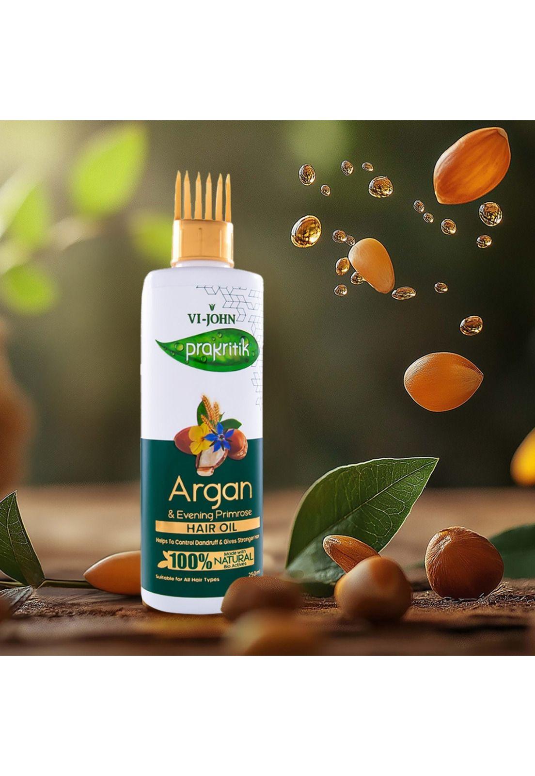 Prakritik Aceite Capilar Argan y Onagra 250 ml-2