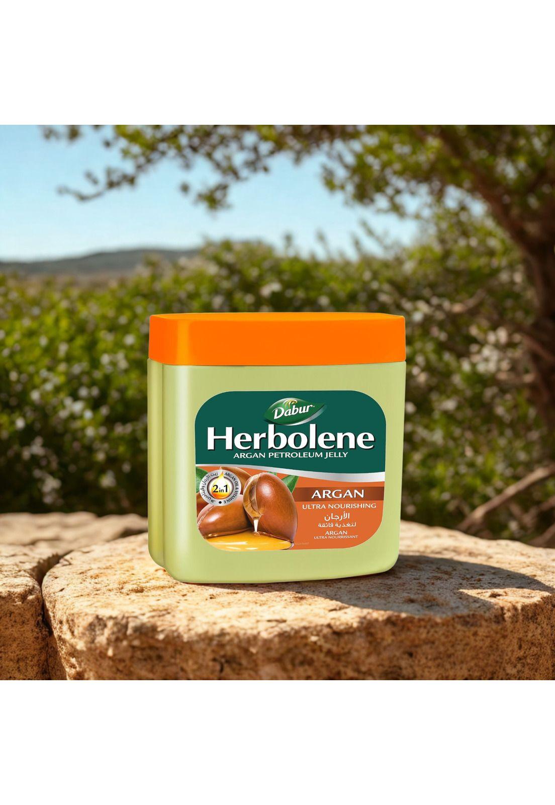 Herbolene Vaselina 2 en 1 Aceite de Argán & Vitamina E 225 ml-2