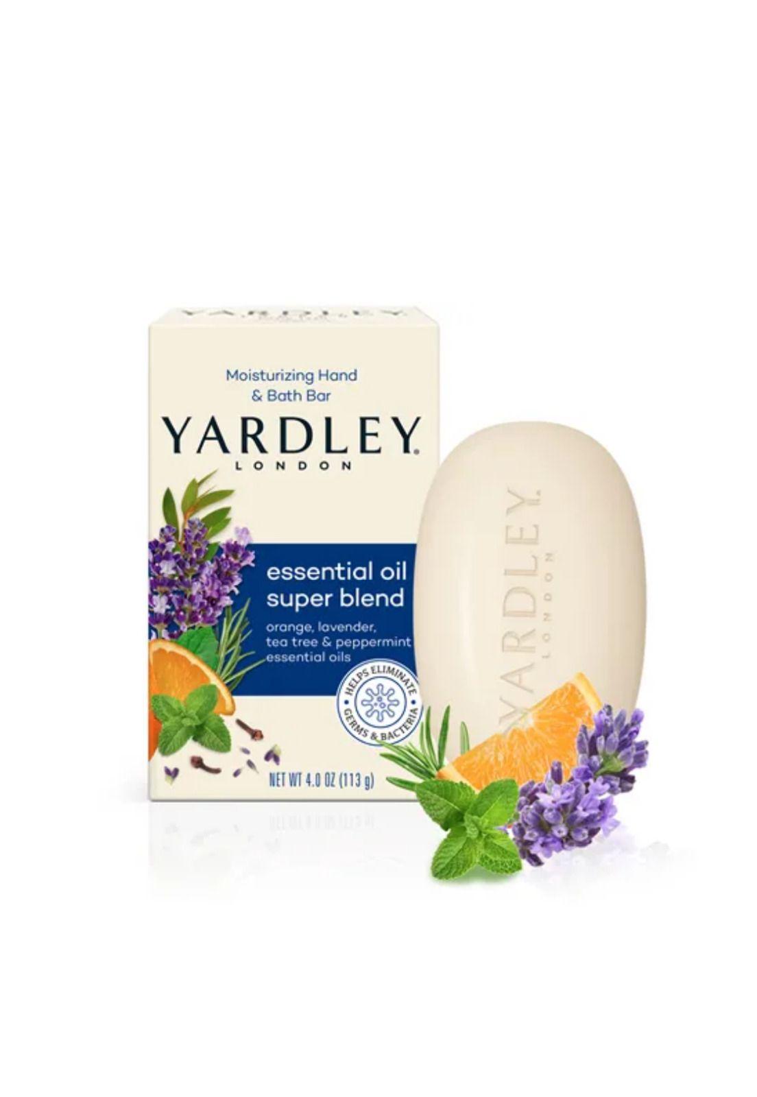 Yardley Jabon en Barra Essential Oil Bath Bar 113 gr-0