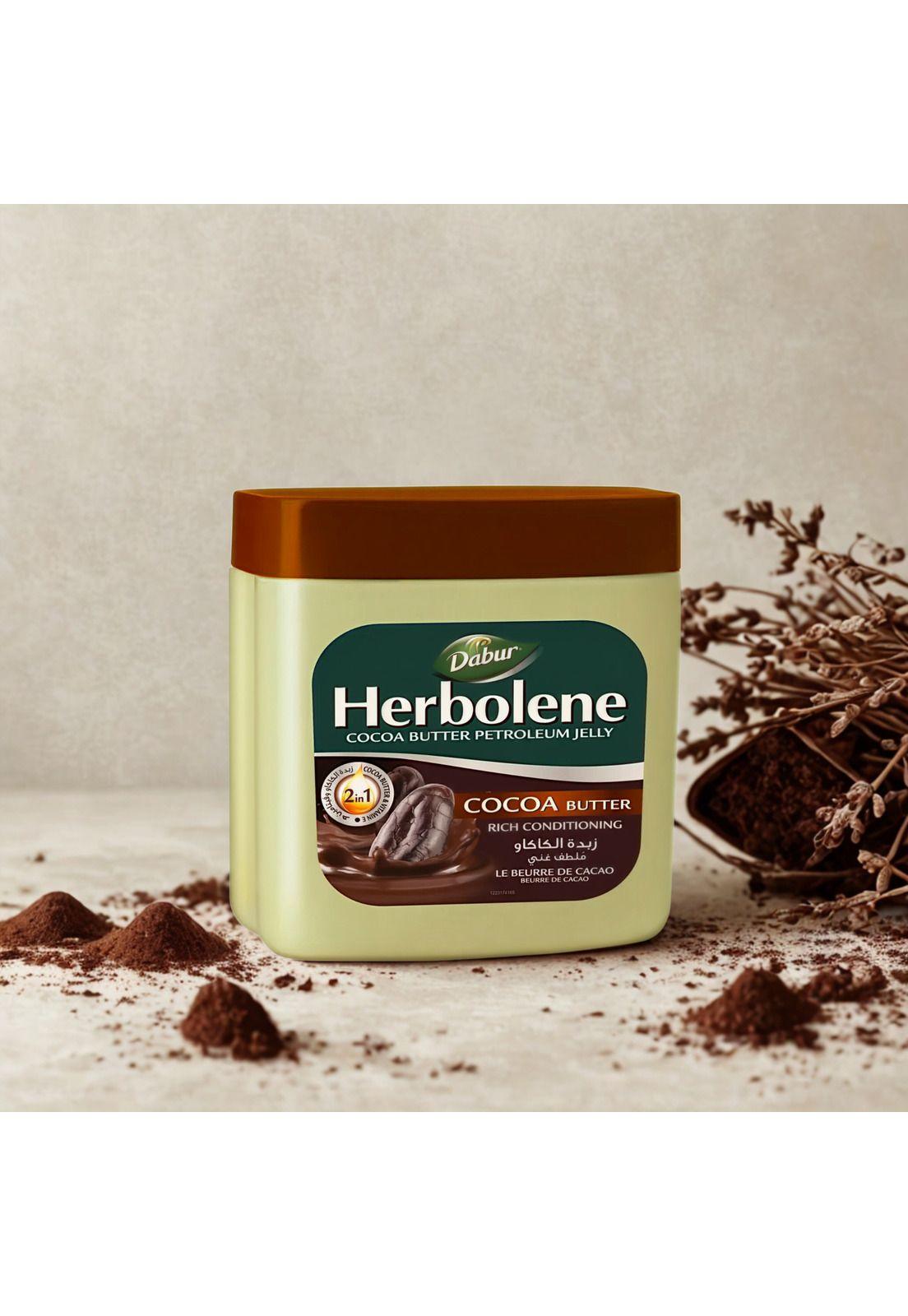 Herbolene Vaselina 2 en 1 Manteca de Cocoa & Vitamina E 225 ml-2