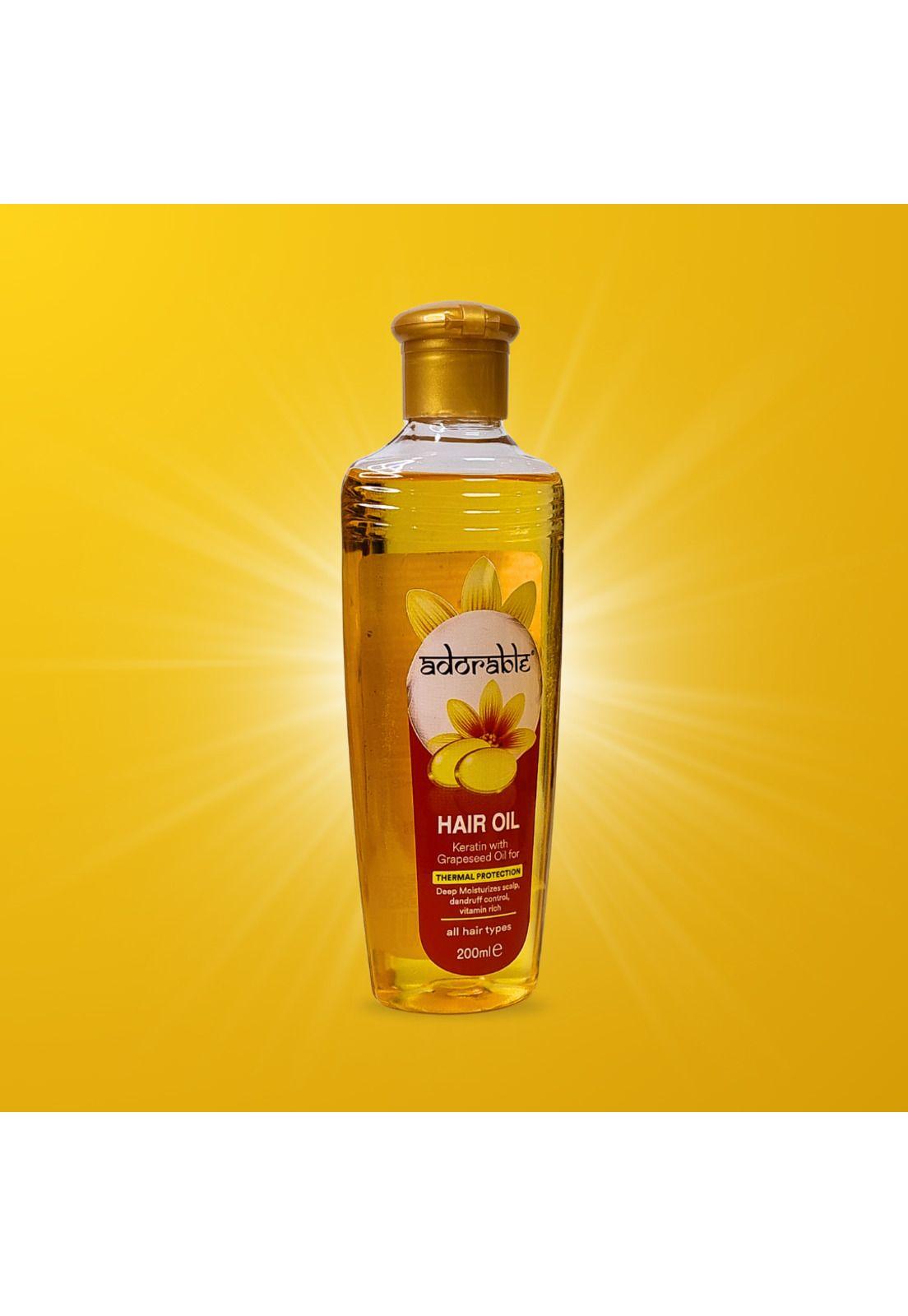 Adorable Aceite Capilar Keratina & Prot. Térmica 200 ml-2