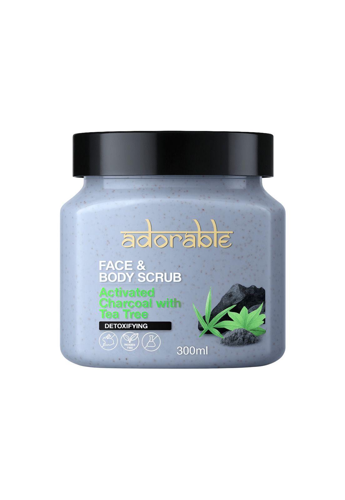 Adorable Exfoliante Carbón Activo & Árbol de Té 300 ml-0