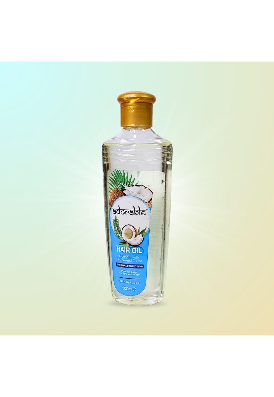 Adorable Aceite Capilar Coconut & Prot. Térmica 200 ml-2