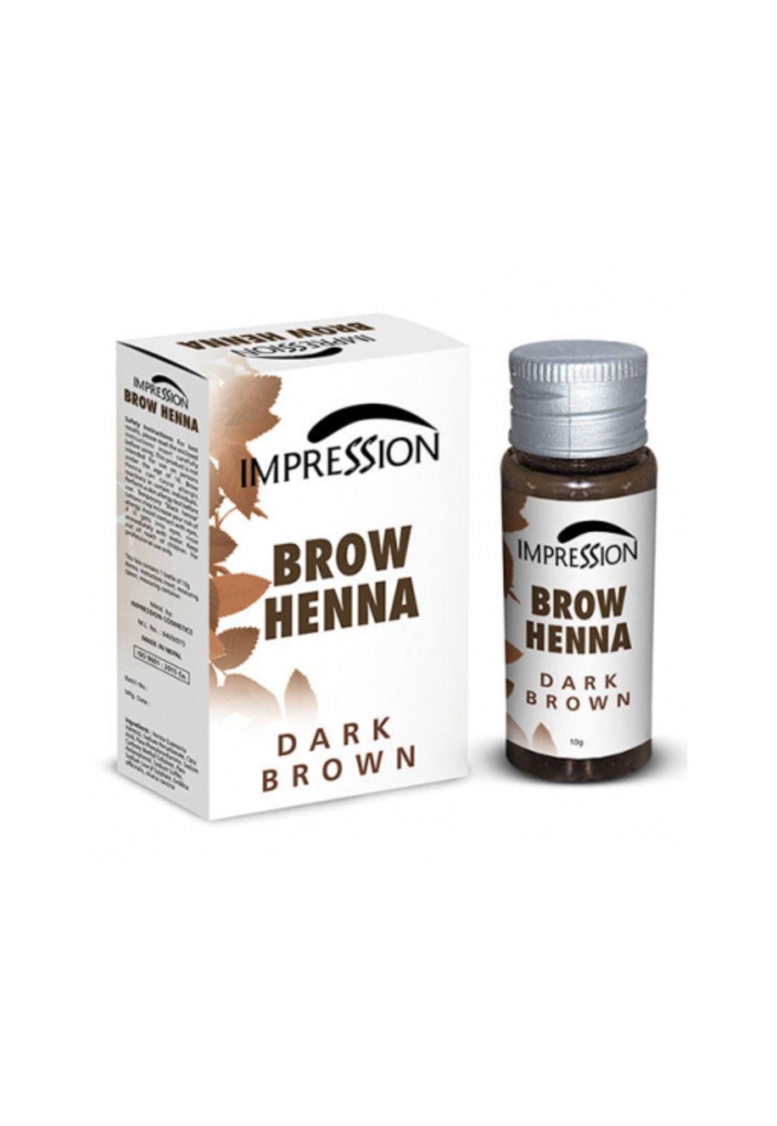 Impression Brown Henna Castaño Oscuro 10gr-0
