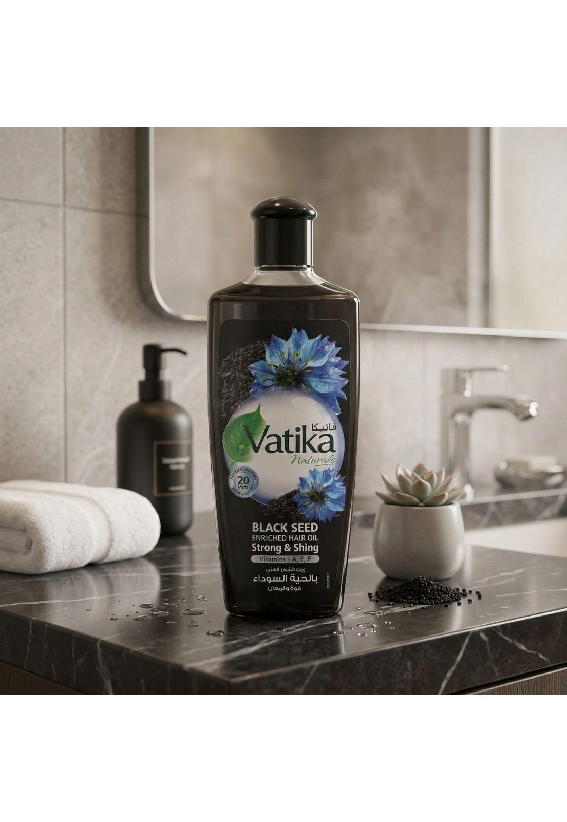 Vatika Aceite Capilar Semilla Negra 300 ml-2