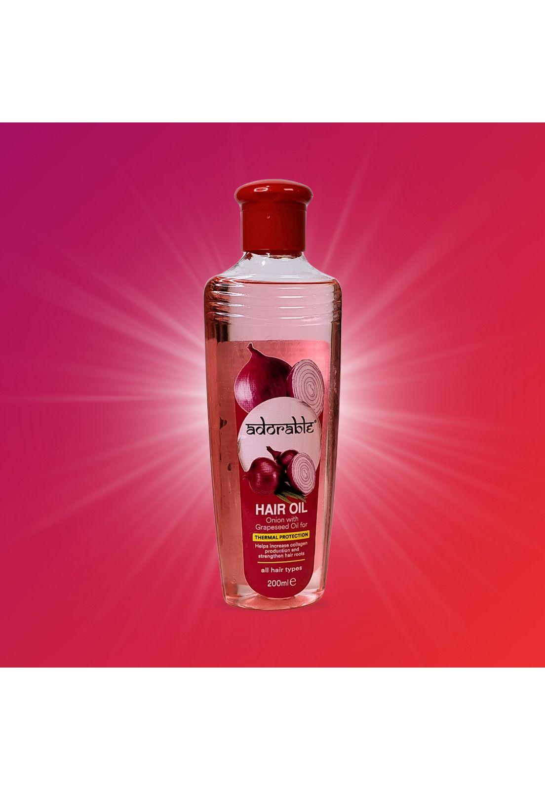 Adorable Aceite Capilar Cebolla & Prot. Térmica 200 ml-1