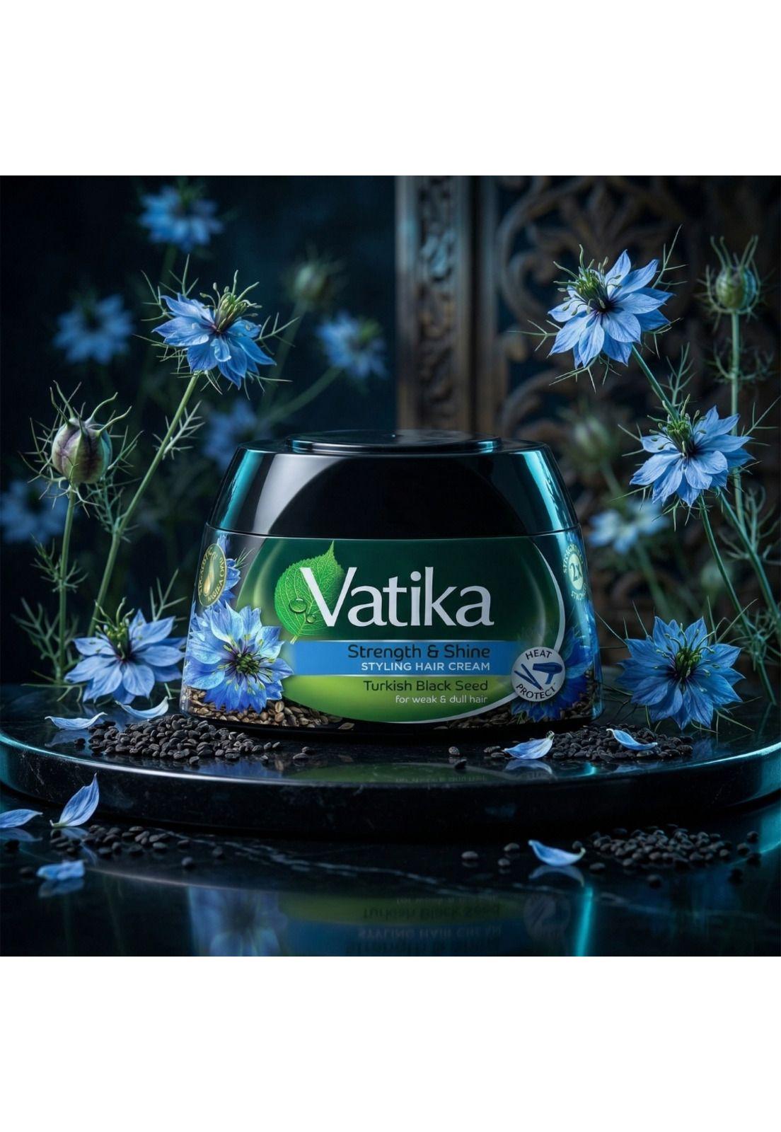 Vatika Crema de Peinar Semilla Negra 140 ml-1