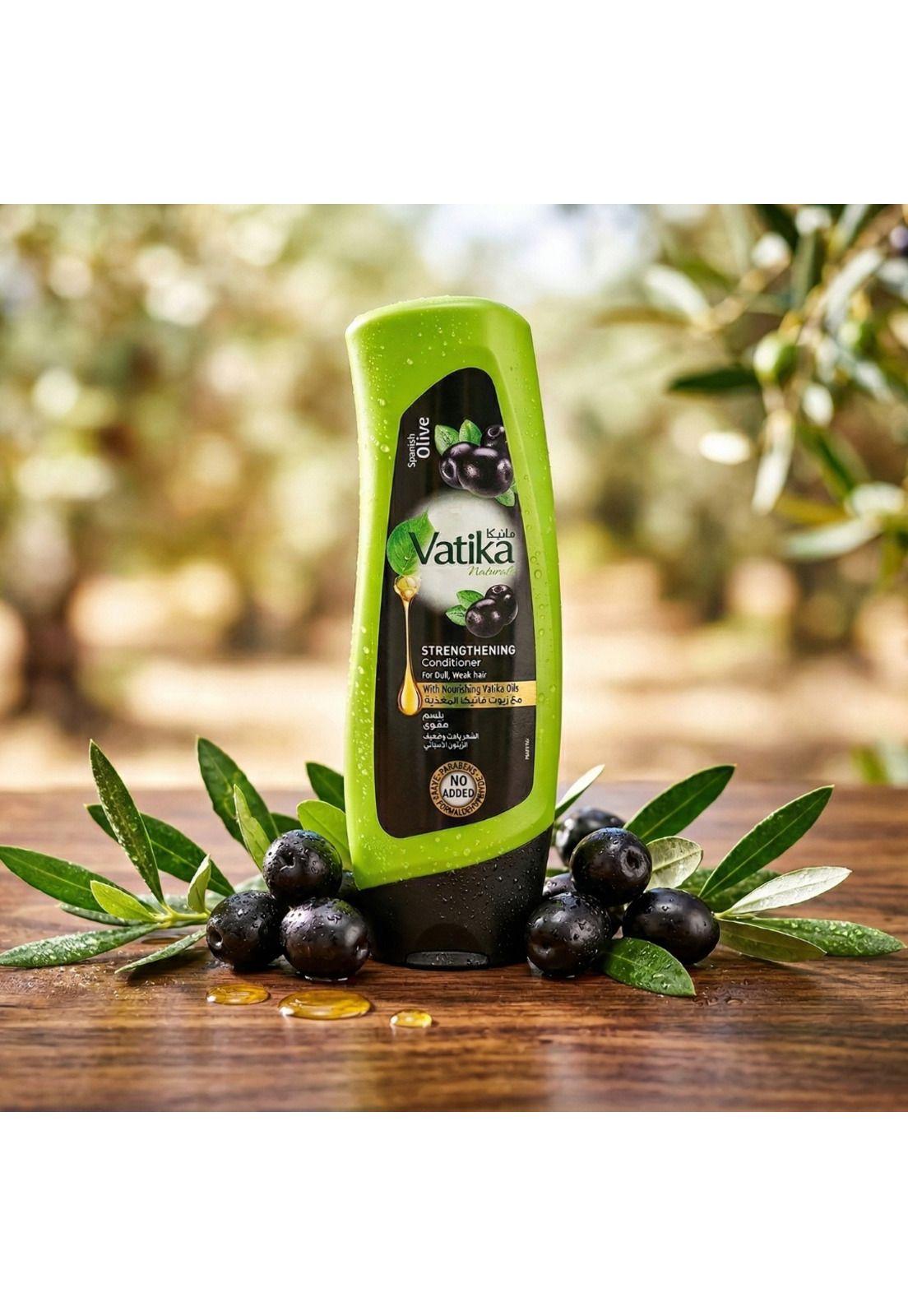 Vatika Acondicionador Black Olive 200 ml-1