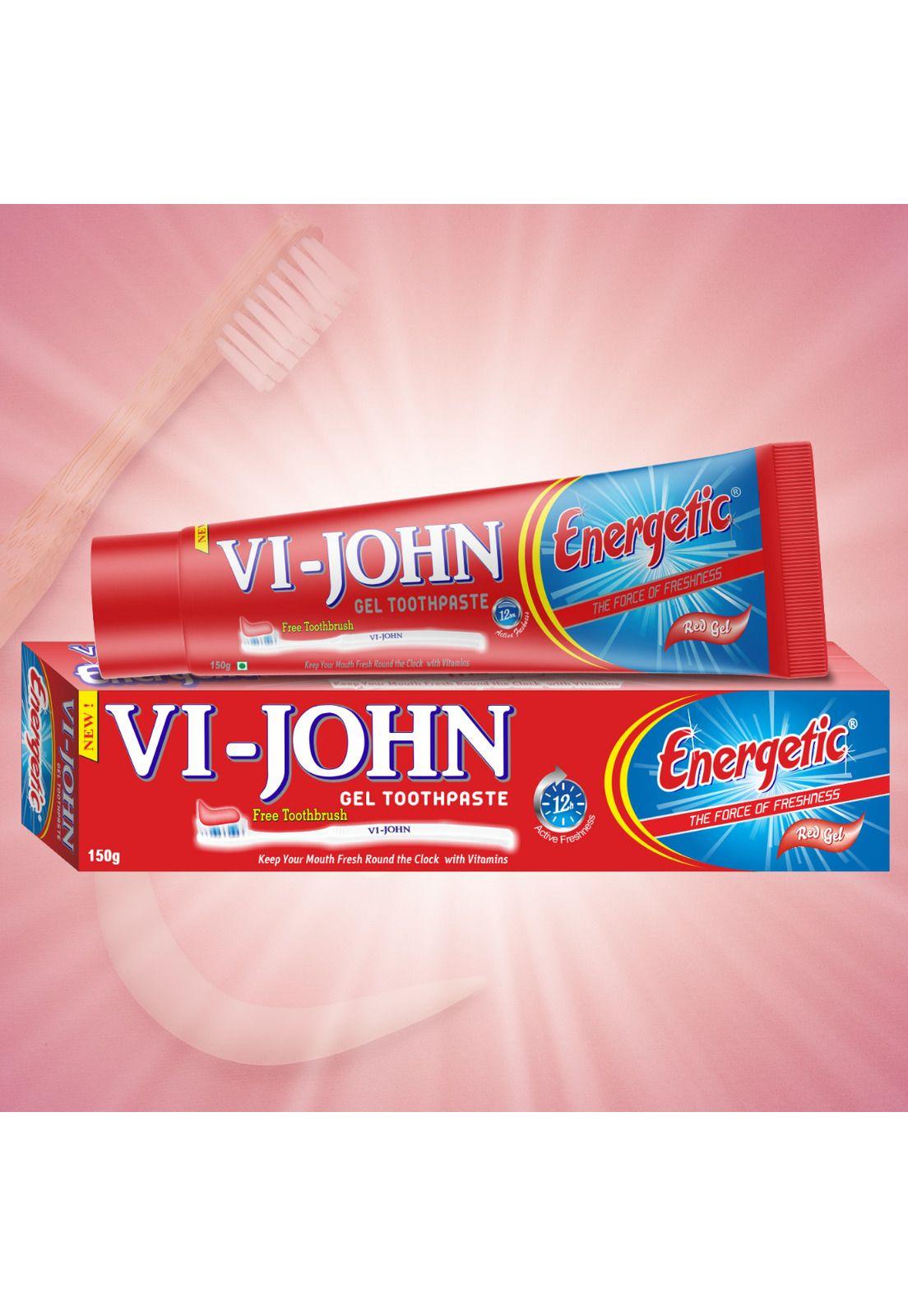 Vi-John Pasta Dental Energic Gel 150 gr-2