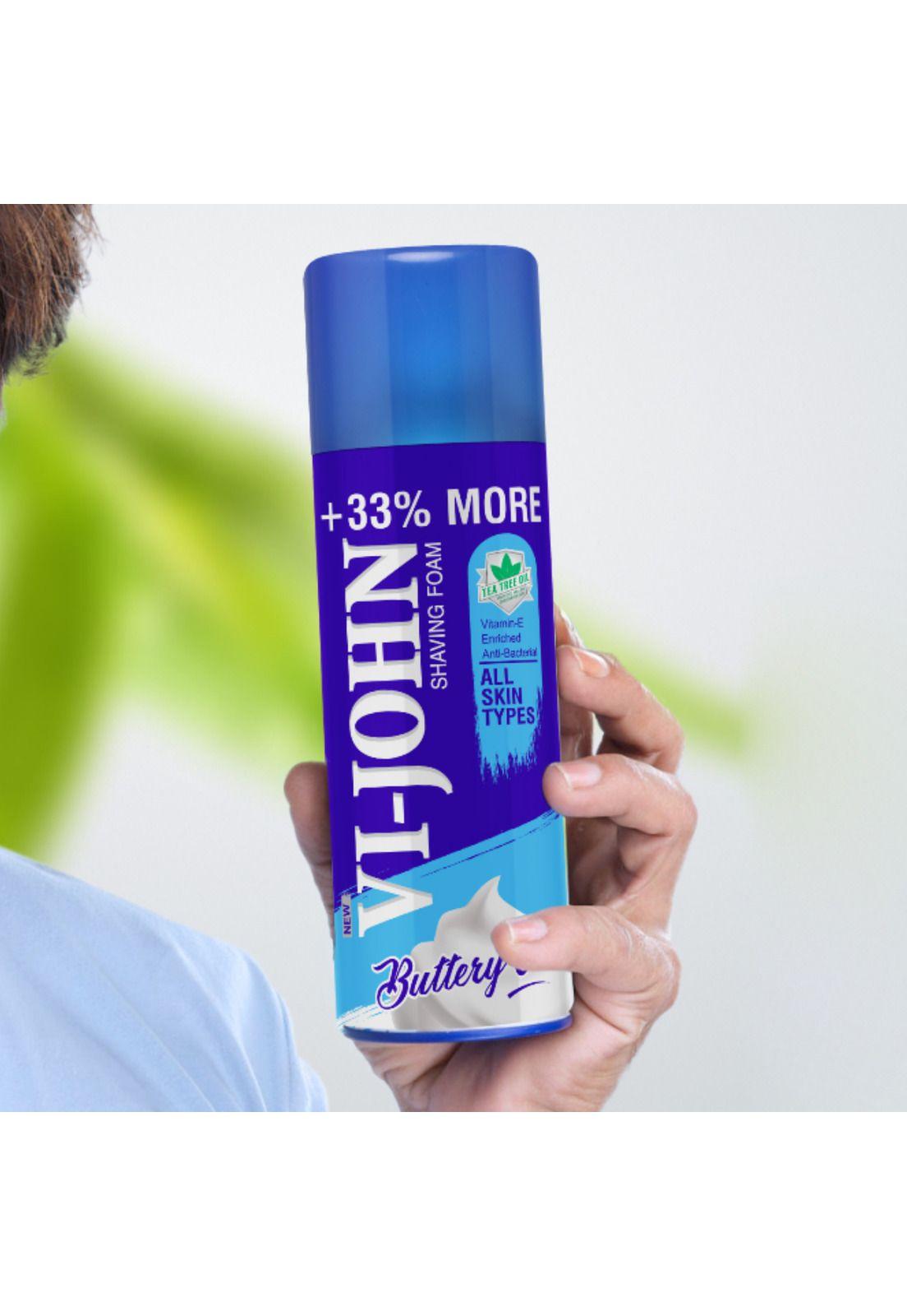 Vi-John Espuma de Afeitar Todo Tipo de Piel 400 gr-2