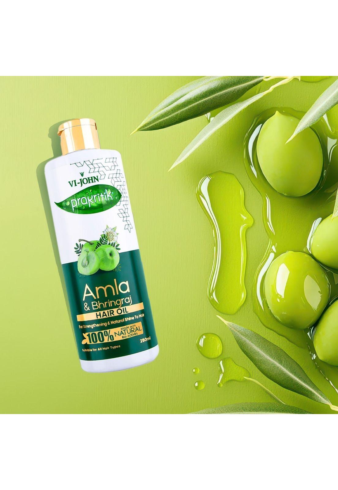 Prakritik Aceite Capilar Amla y Polvo Ayurvédica 250 ml-2