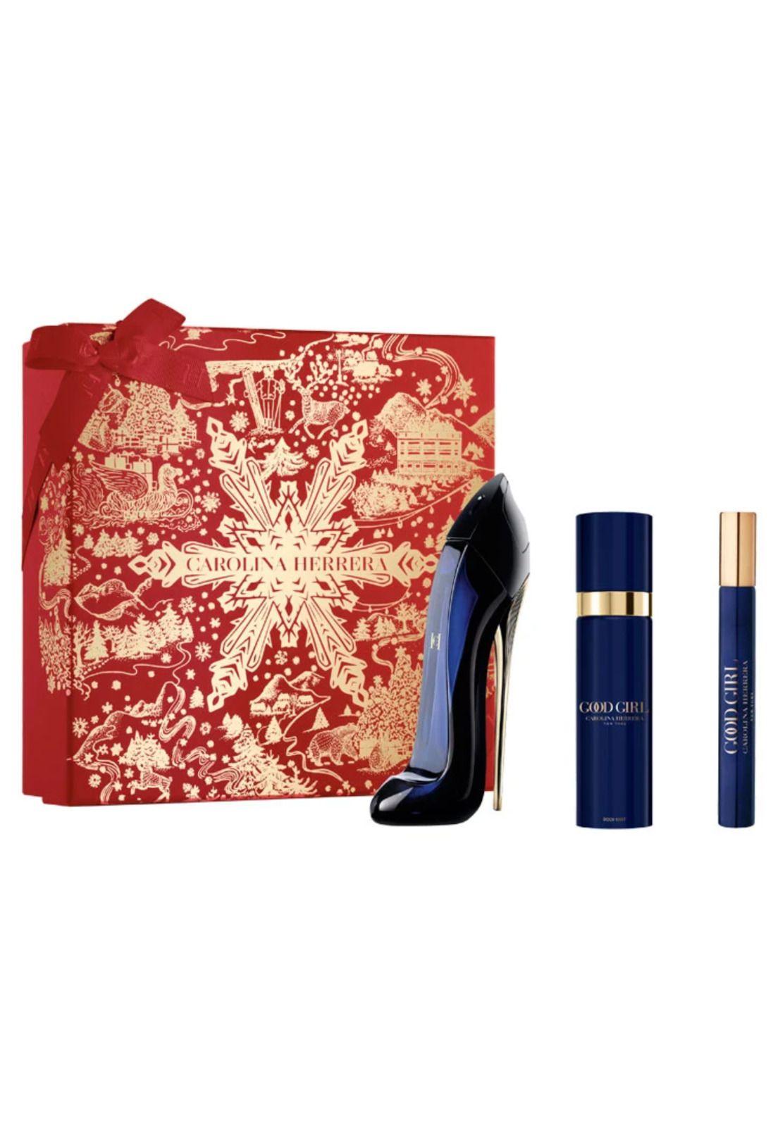 Set Carolina Herrera Good Girl NY EDP 80ml+ 10 ml + Body Mist 100 ml-0