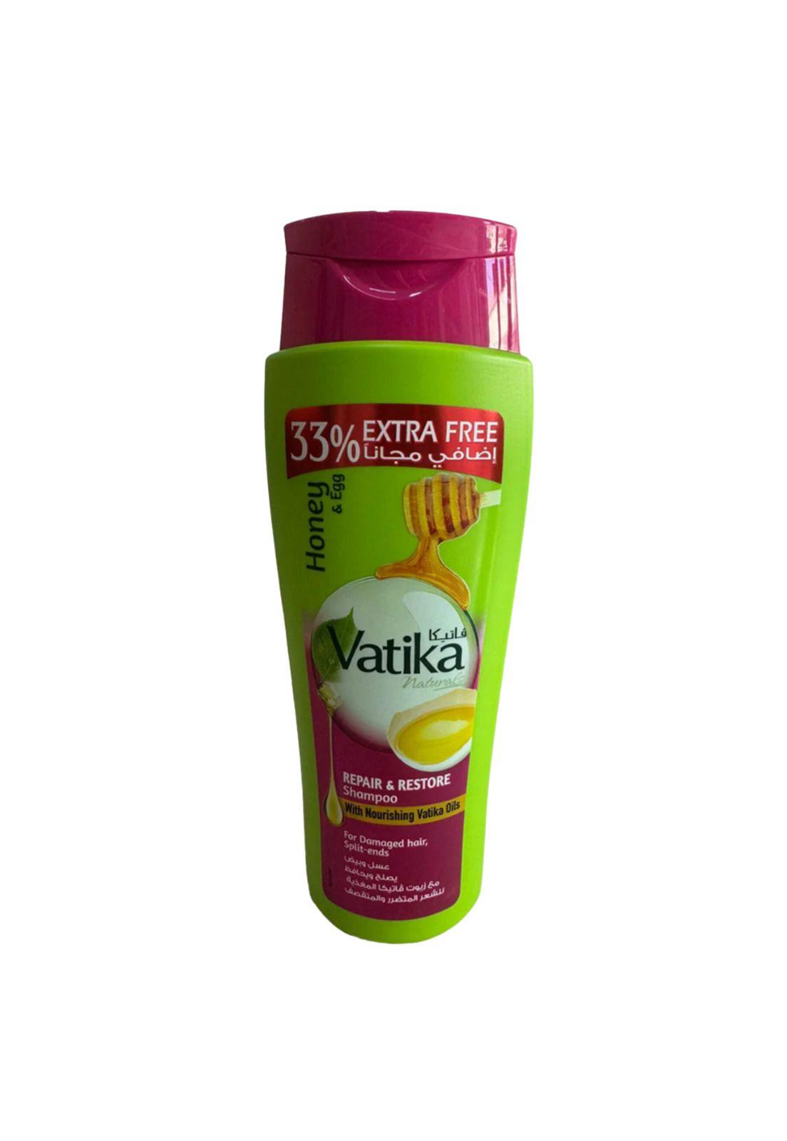 Shampoo Vatika Miel & Huevo 400 ml 33% Extra-2
