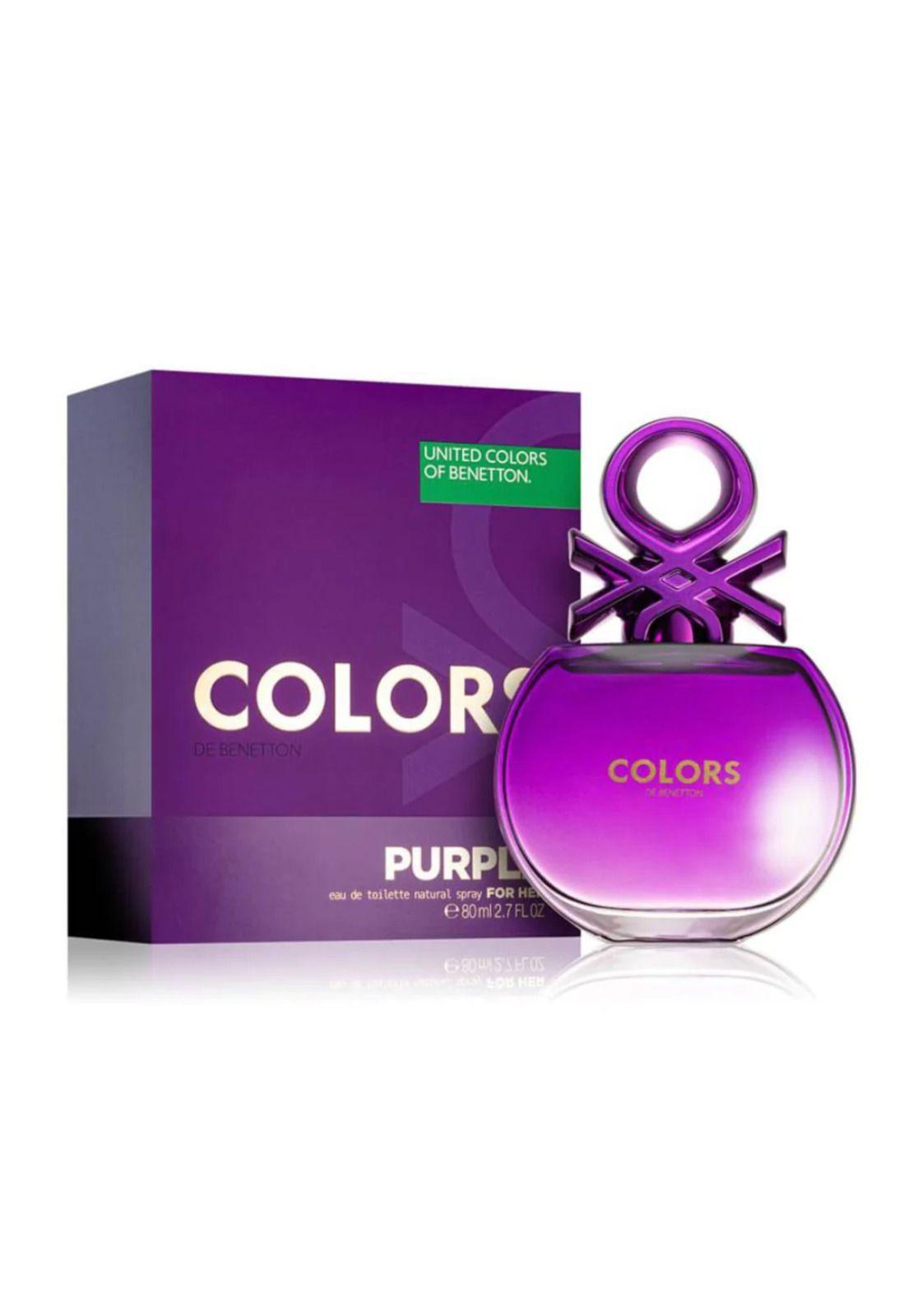 Benetton Colors Purple EDT 80 ml Mujer-0