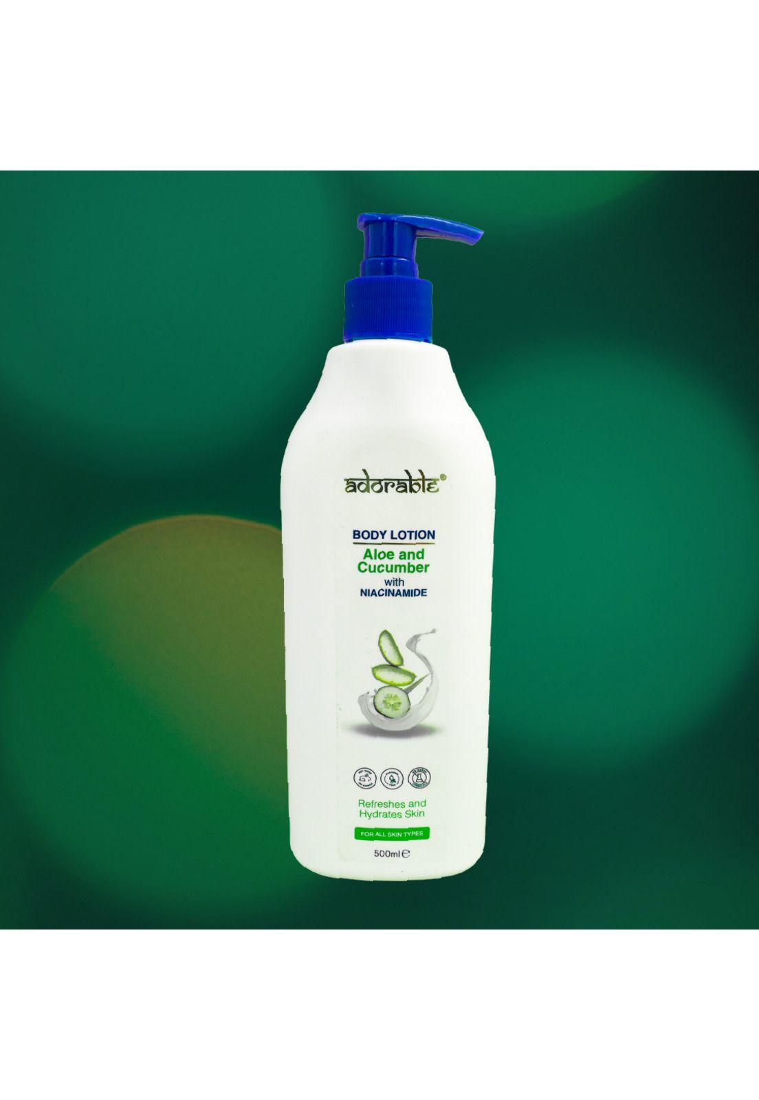 Adorable Loción Corporal  Aloe Cucumber & Vit B3 500 ml-2