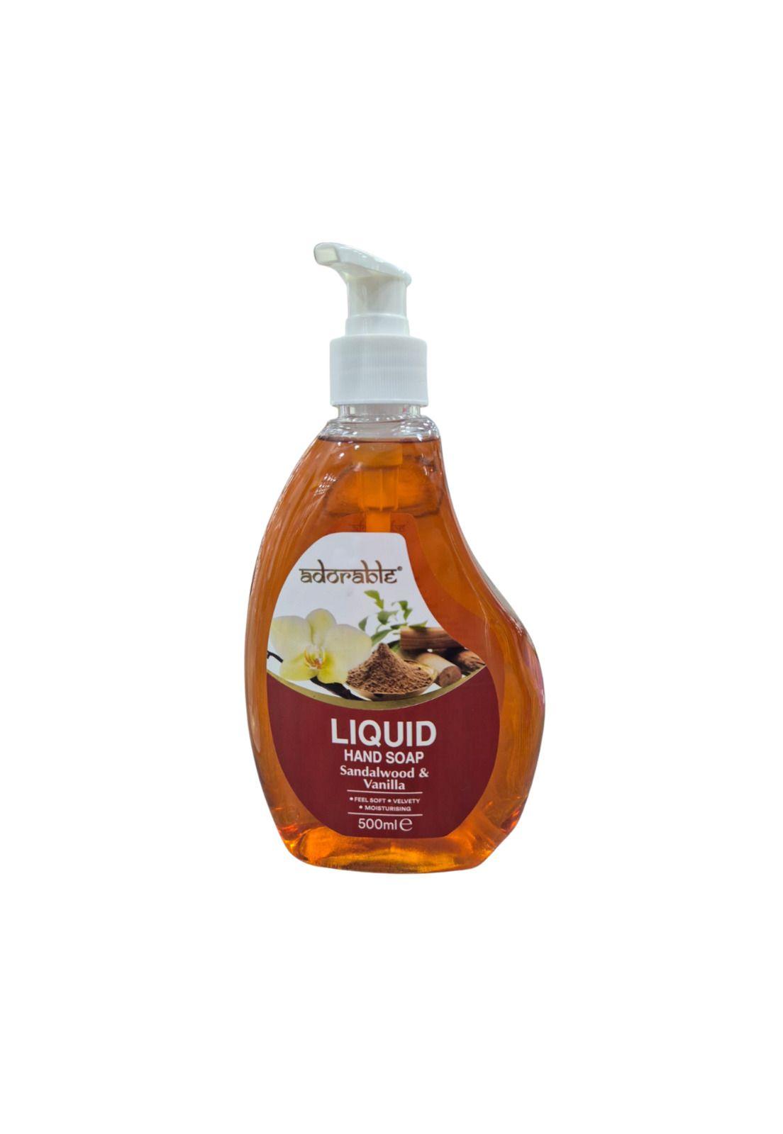 Adorable Jabón Liquido para Manos Sandalo & Vainilla 500ml-0