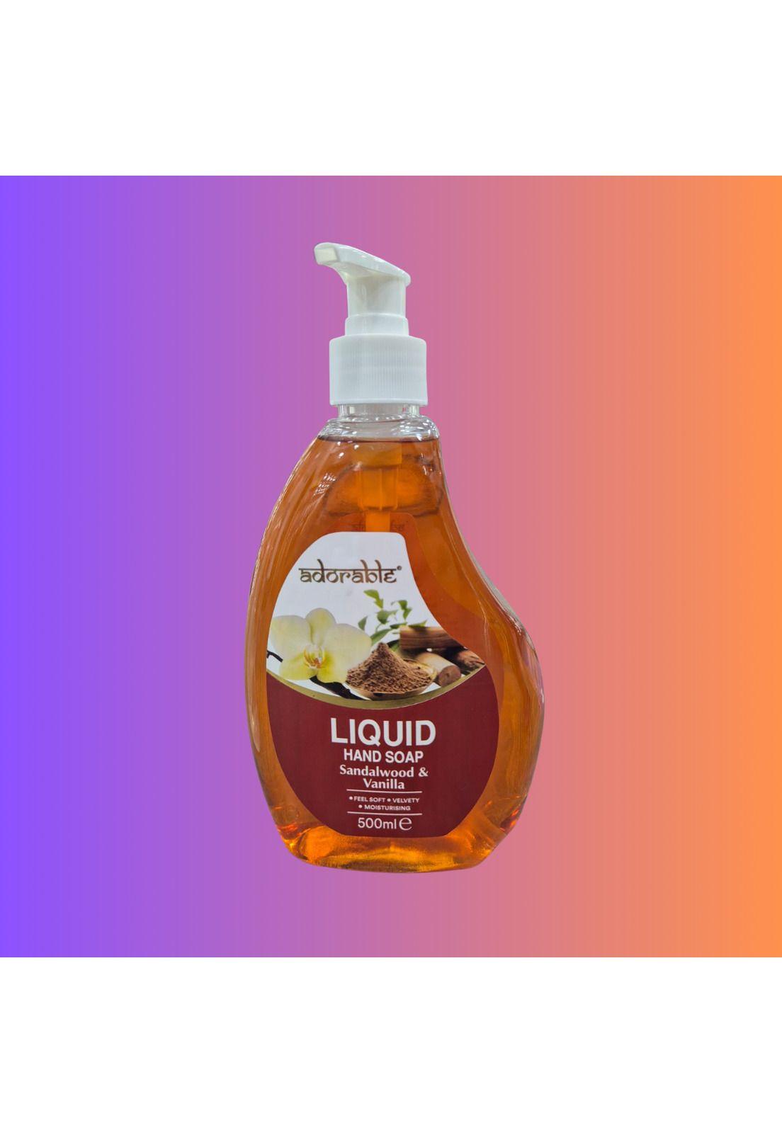 Adorable Jabón Liquido para Manos Sandalo & Vainilla 500ml-1
