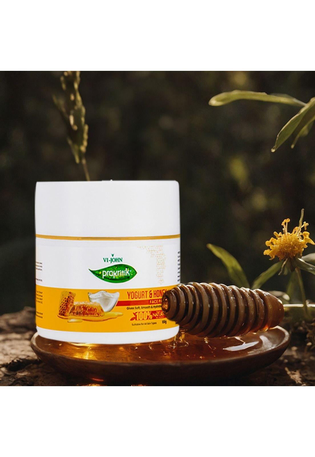 Prakritik Mascarilla Facial Yogurt y Honey 100 gr-2