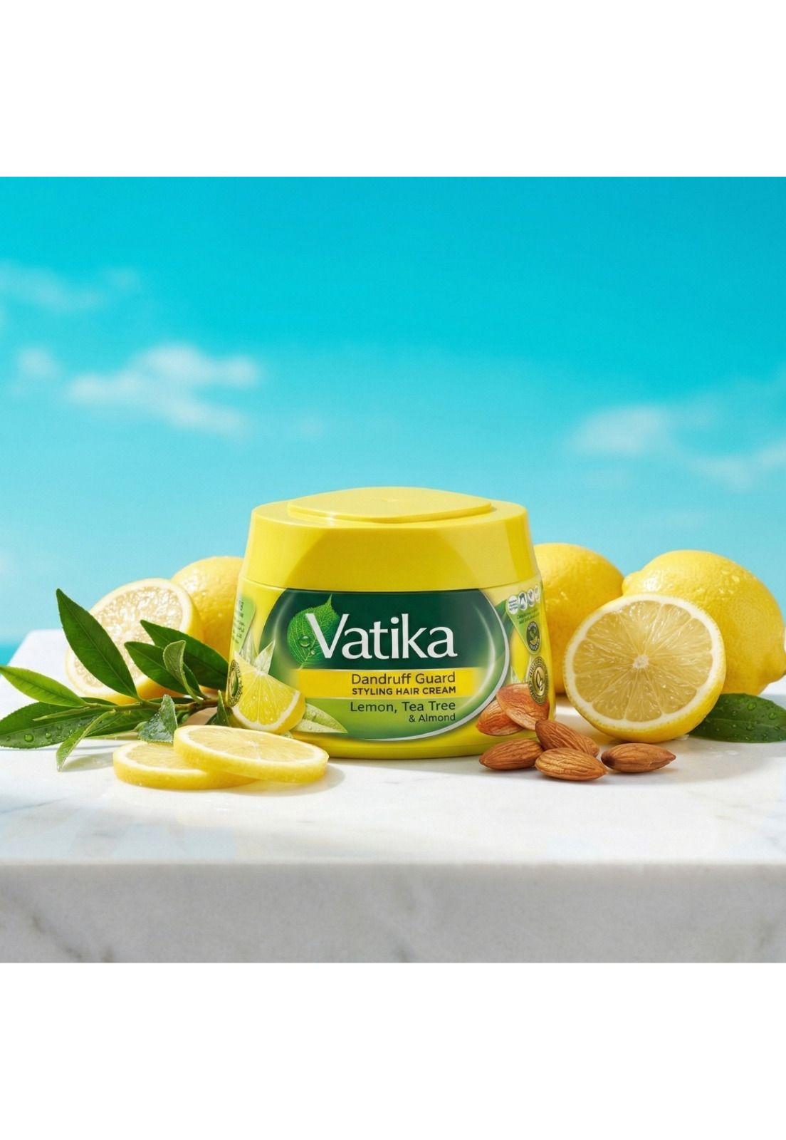 Vatika Crema de Peinar Limón Anticaspa 140 ml-2