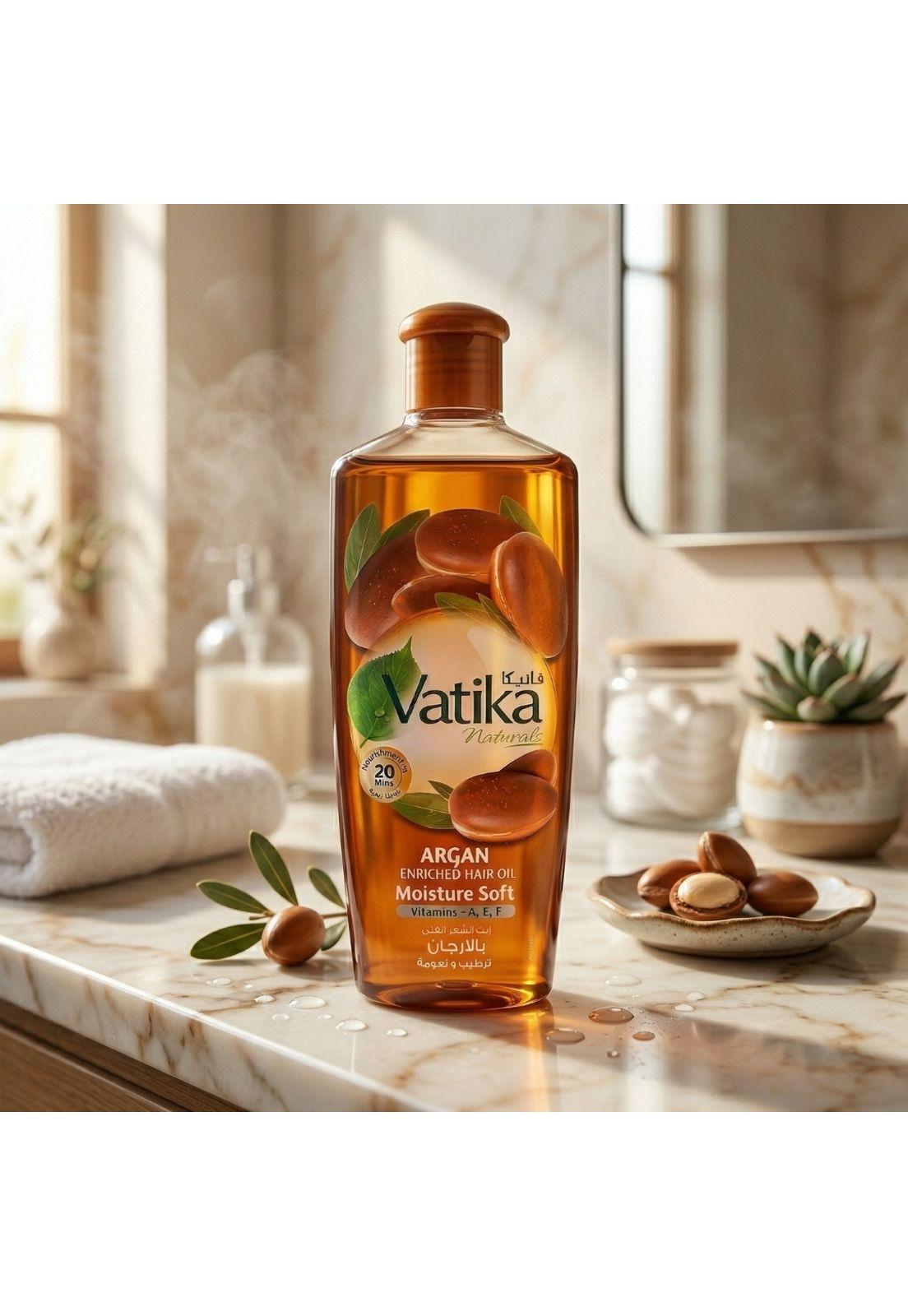 Vatika Aceite Capilar Argan 300 ml-2