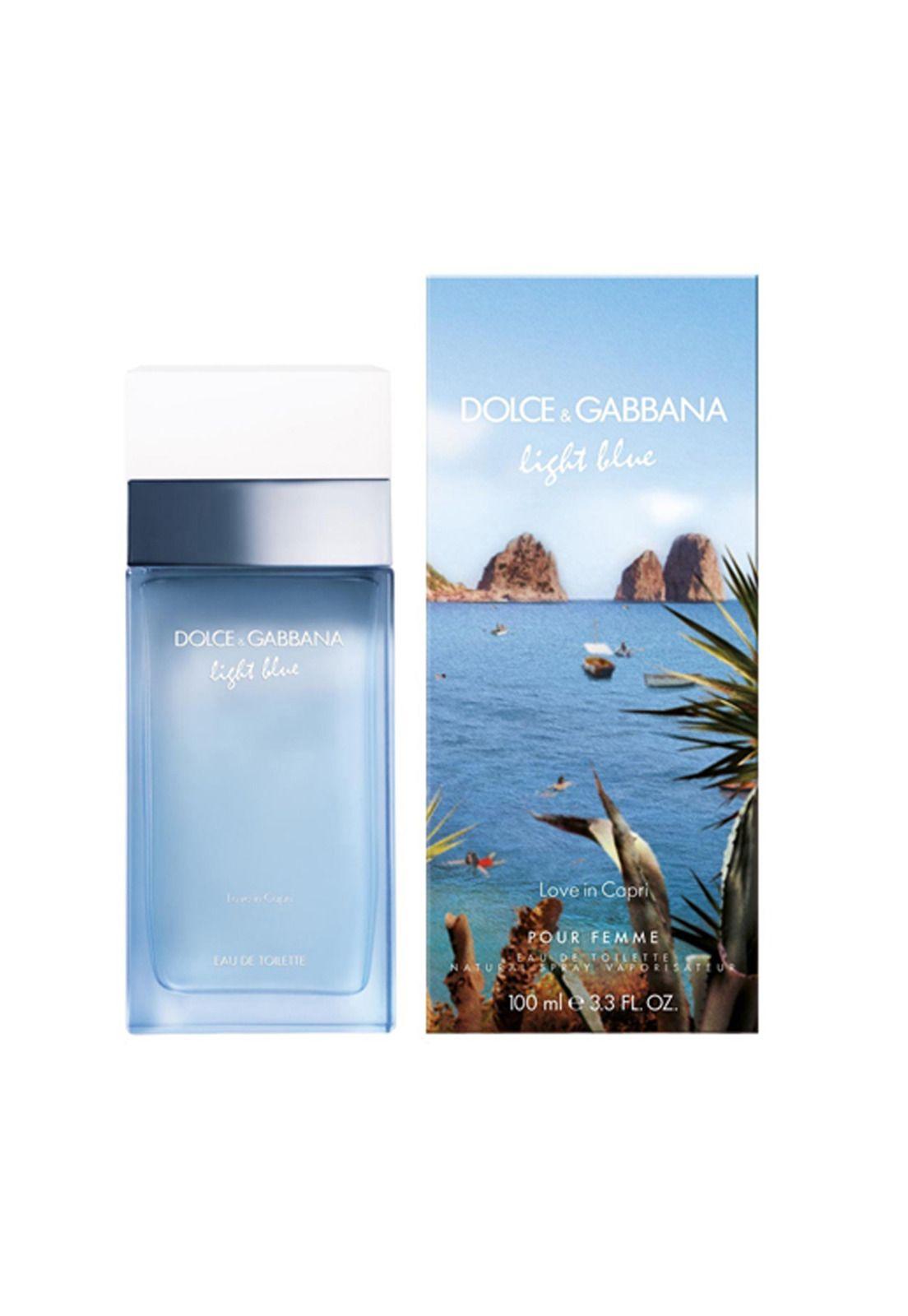 D&G Light Blue Love in Capri Pour Femme 100 ml EDT-0