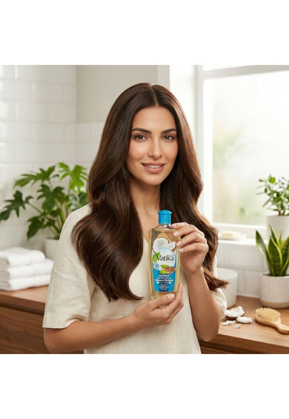Vatika Aceite Capilar Coconut 300 ml-2
