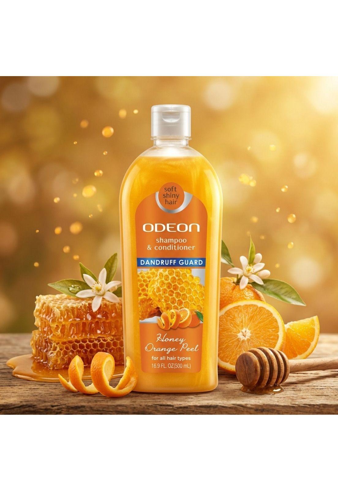 Odeon Shampoo y Acondicionador Miel Naranja 500 ml-1