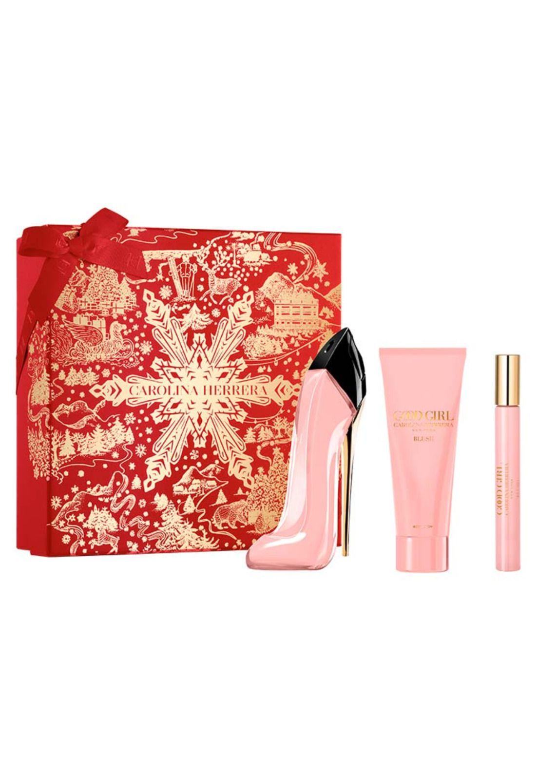 Set Carolina Herrera Good Girl Blush EDP 80ml+ 10 ml + Body Lotion 100 ml-0