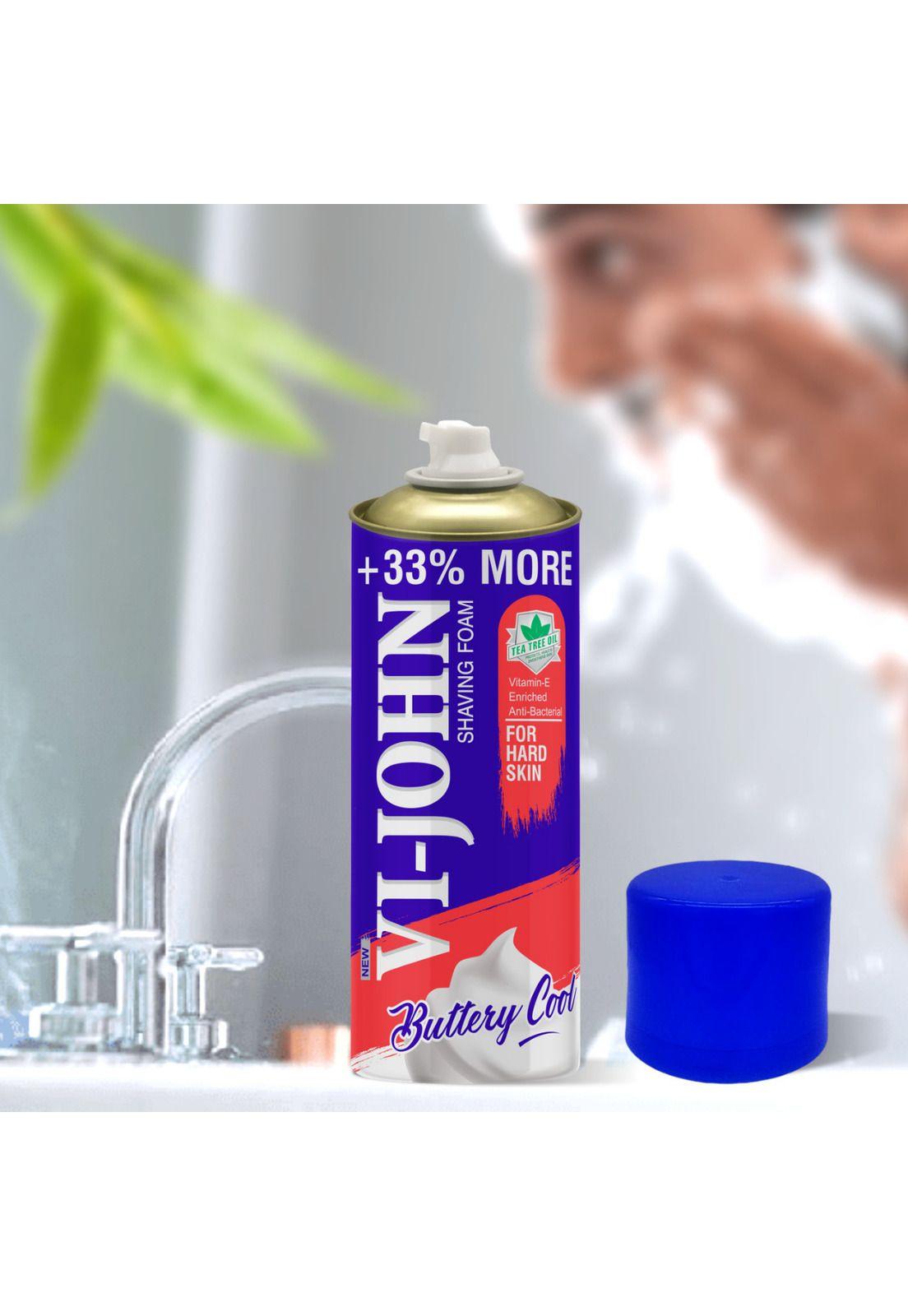 Vi-John Espuma de Afeitar Piel Dura 400 gr-2