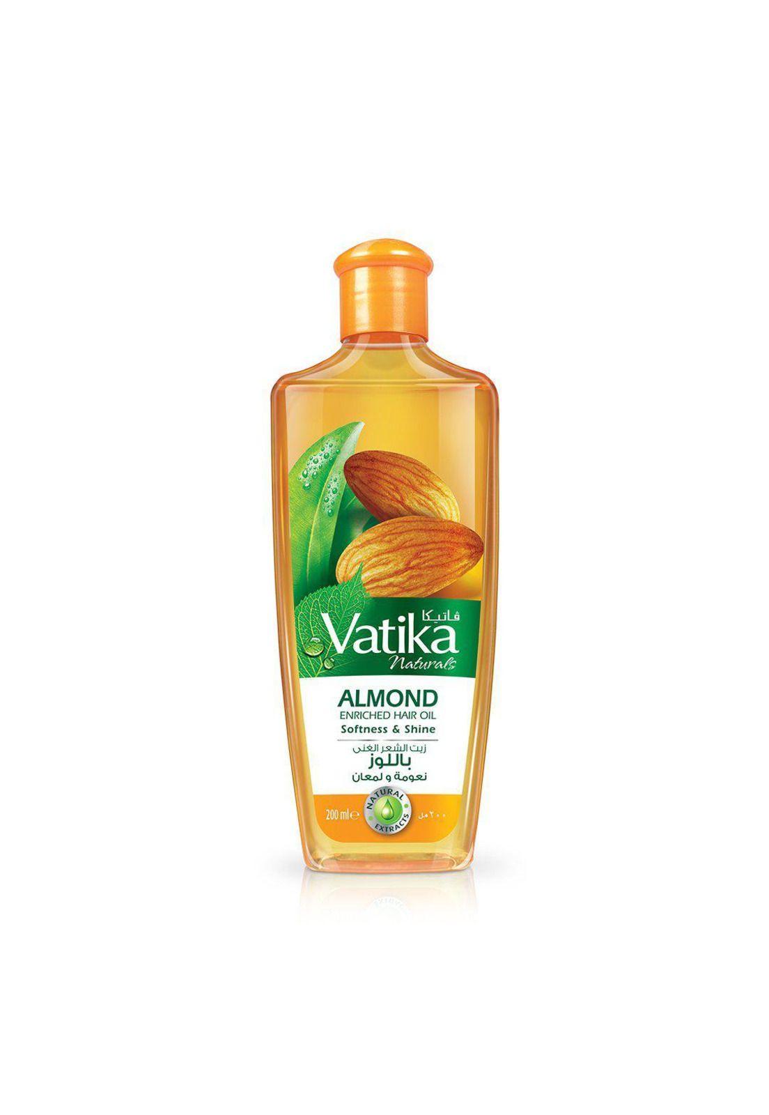 Vatika Aceite Capilar Almendra 200 ml-0