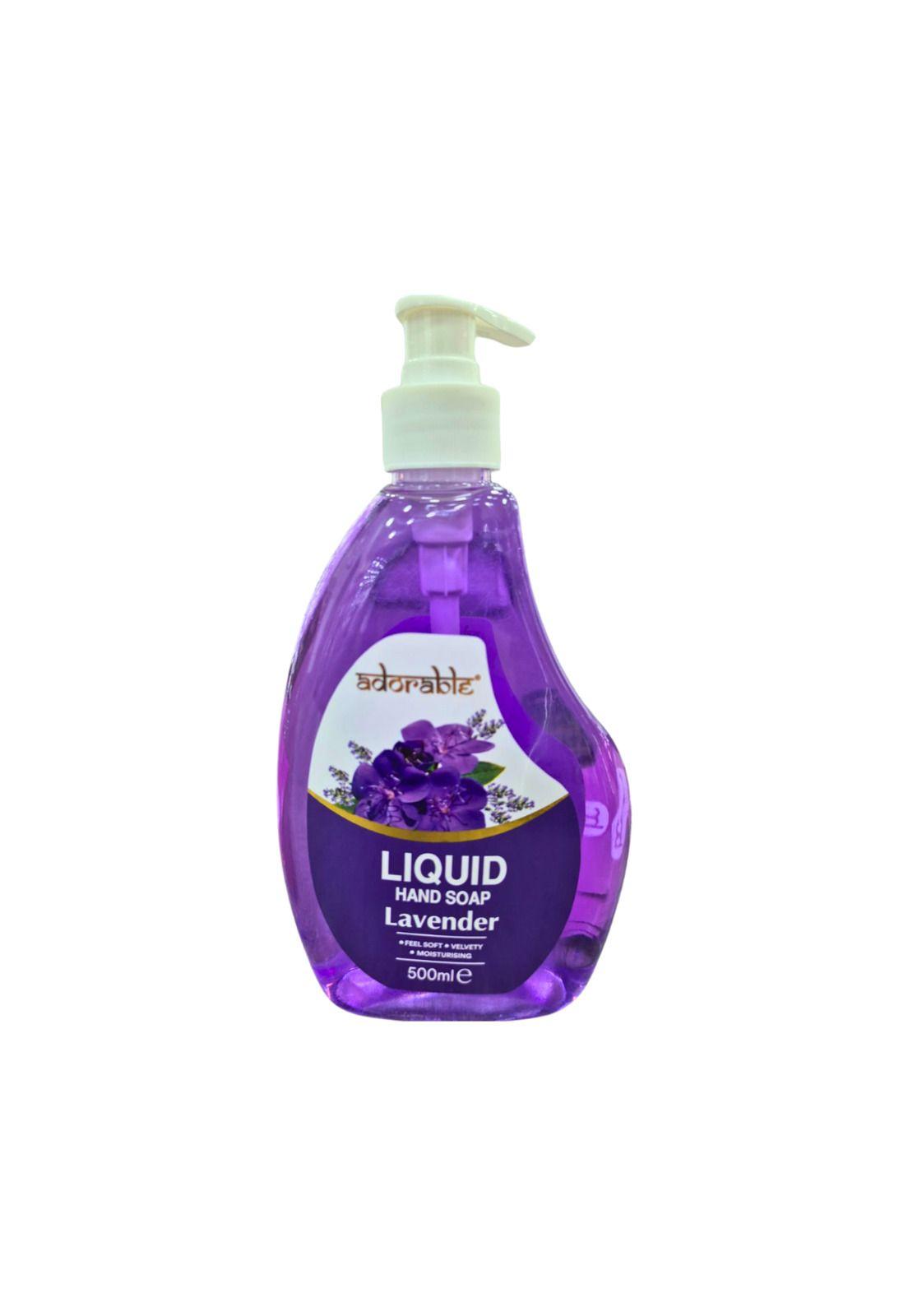 Adorable Jabón Liquido para Manos Lavanda 500 ml-0