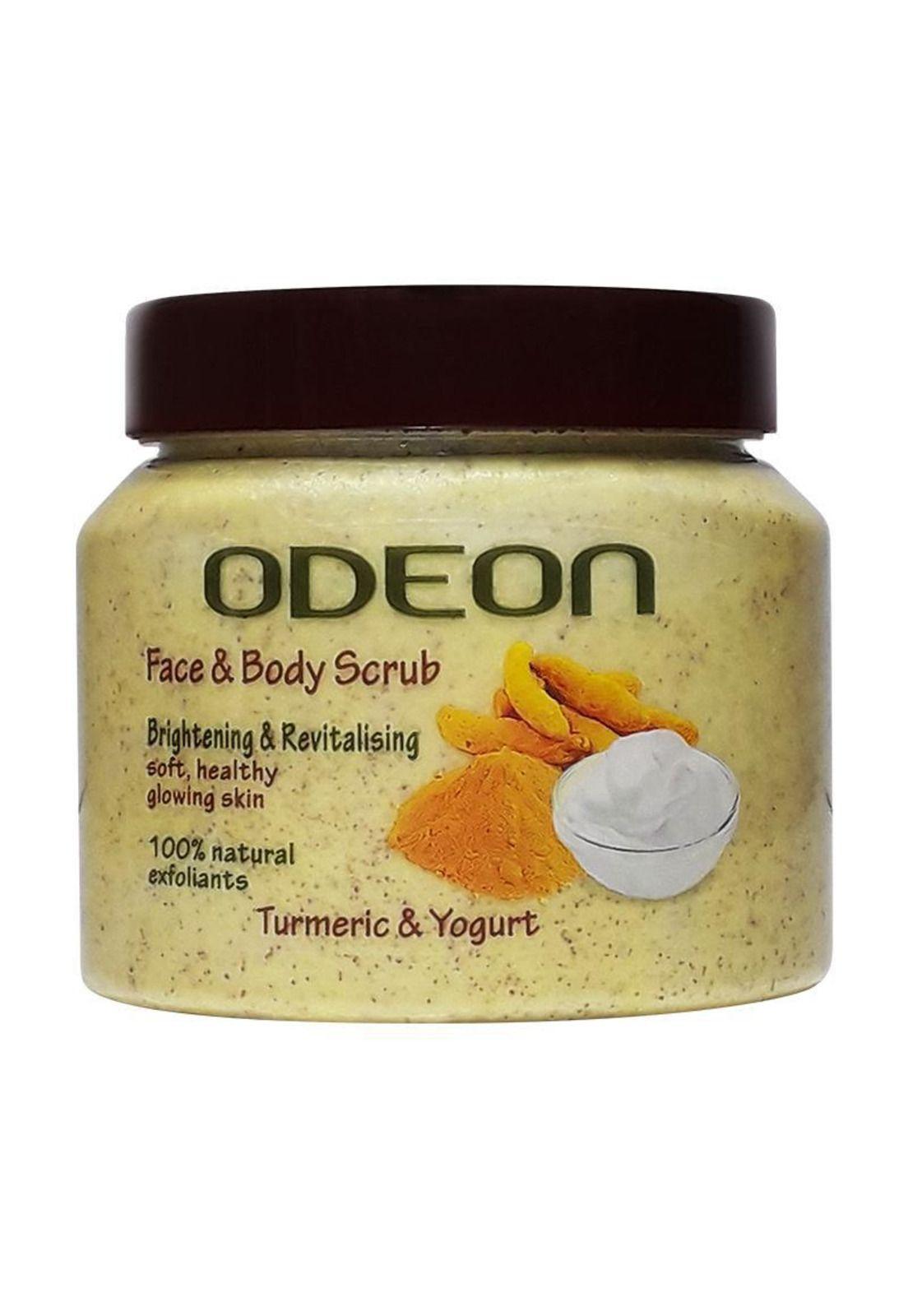 Odeon Exfoliante Face & Body Scrub Cúrcuma-Yogurt 300 ml-0