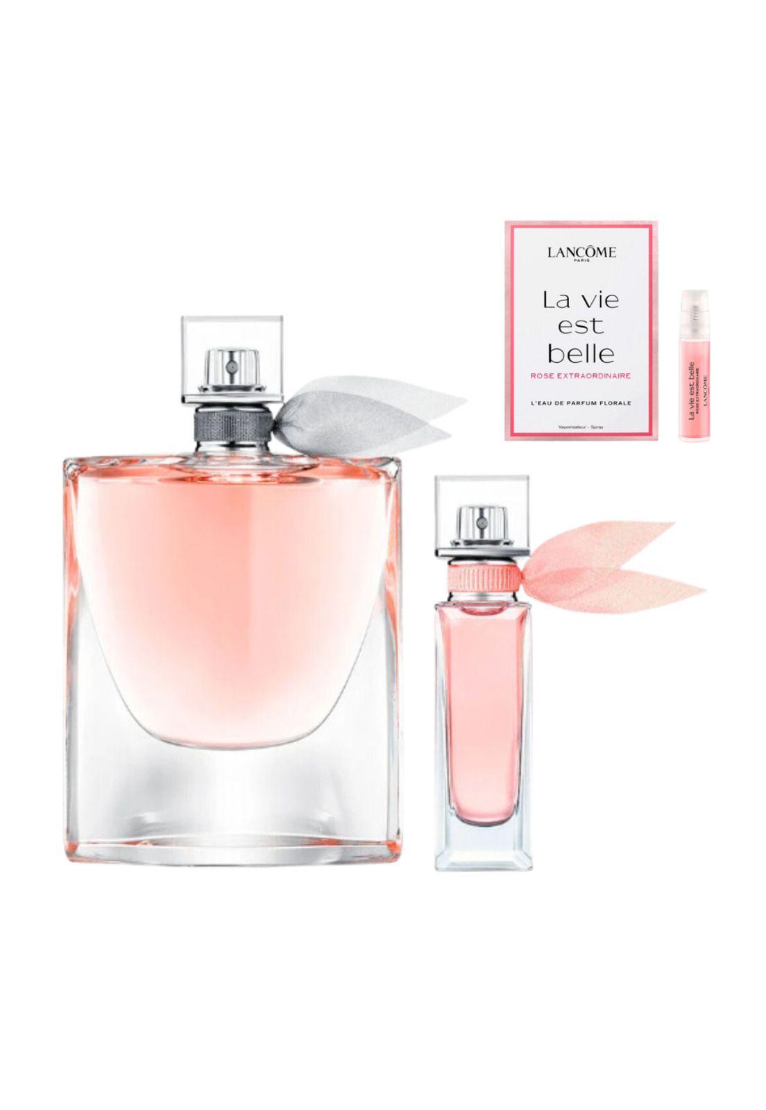 Set Lancome La Vie Est Belle EDP 100ml + Soleil Cristal 15 ml + Regalo-1