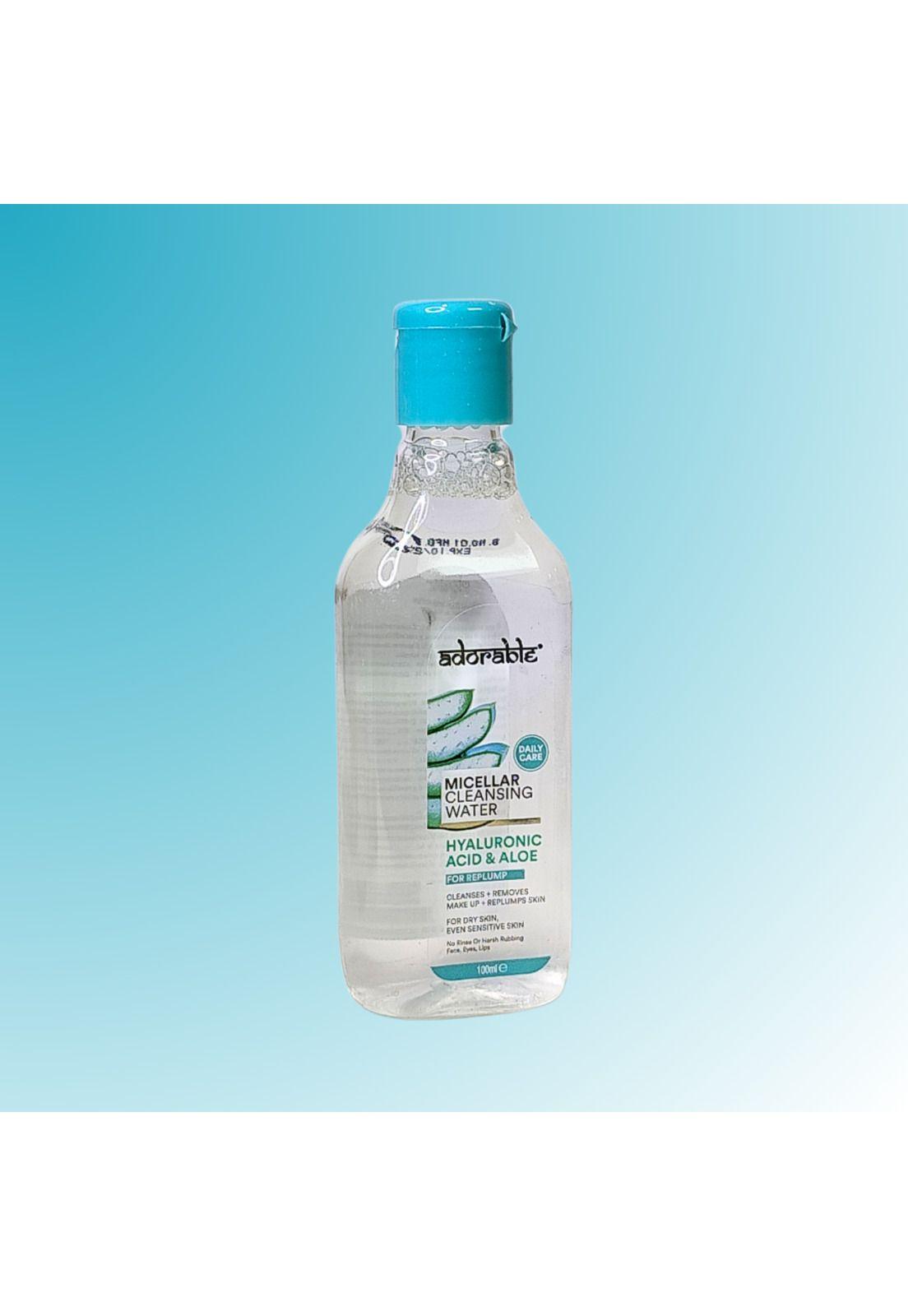 Adorable Agua Micelar Ácido Hialurónico & Aloe 100 ml-2