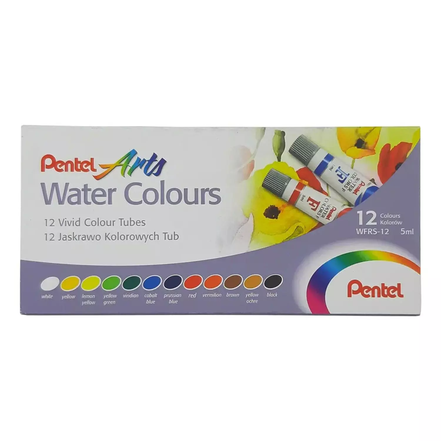 Estuche Acuarela Pentel 12 Colores-2