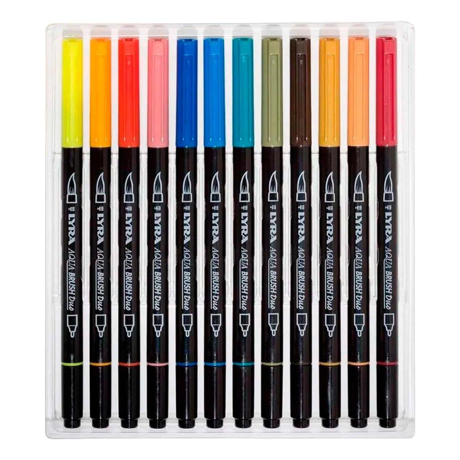 Lyra Aqua Brush Duo - Set 24 Colores-2