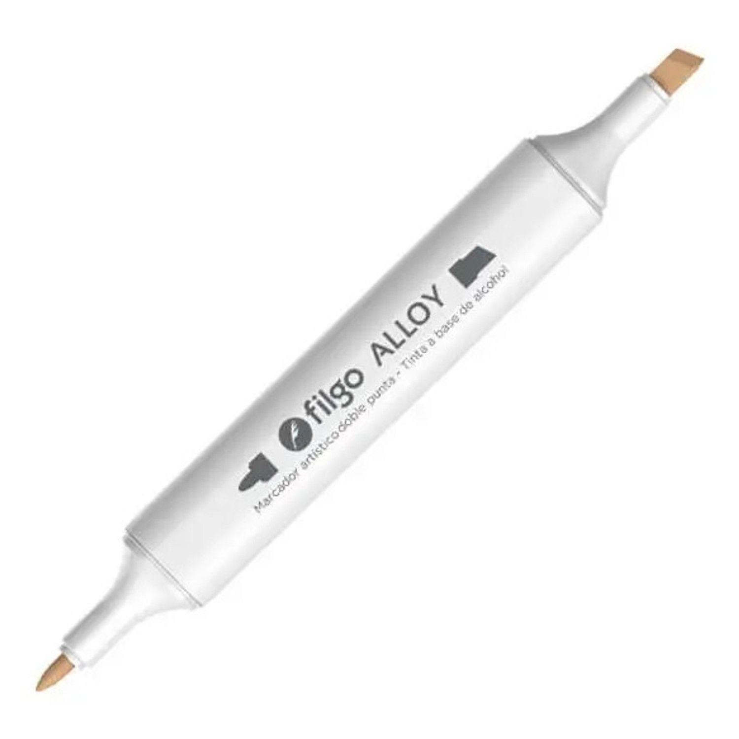 Filgo Marcadores Alloy Doble Punta Tonos Piel X 12-1