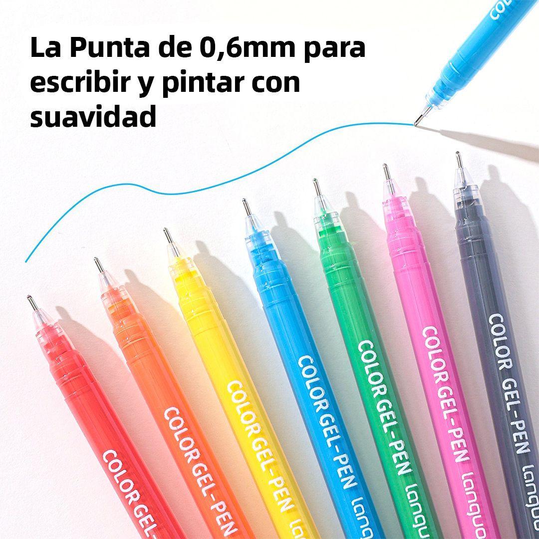 Set L pices Gel 45 Colores Languo-3