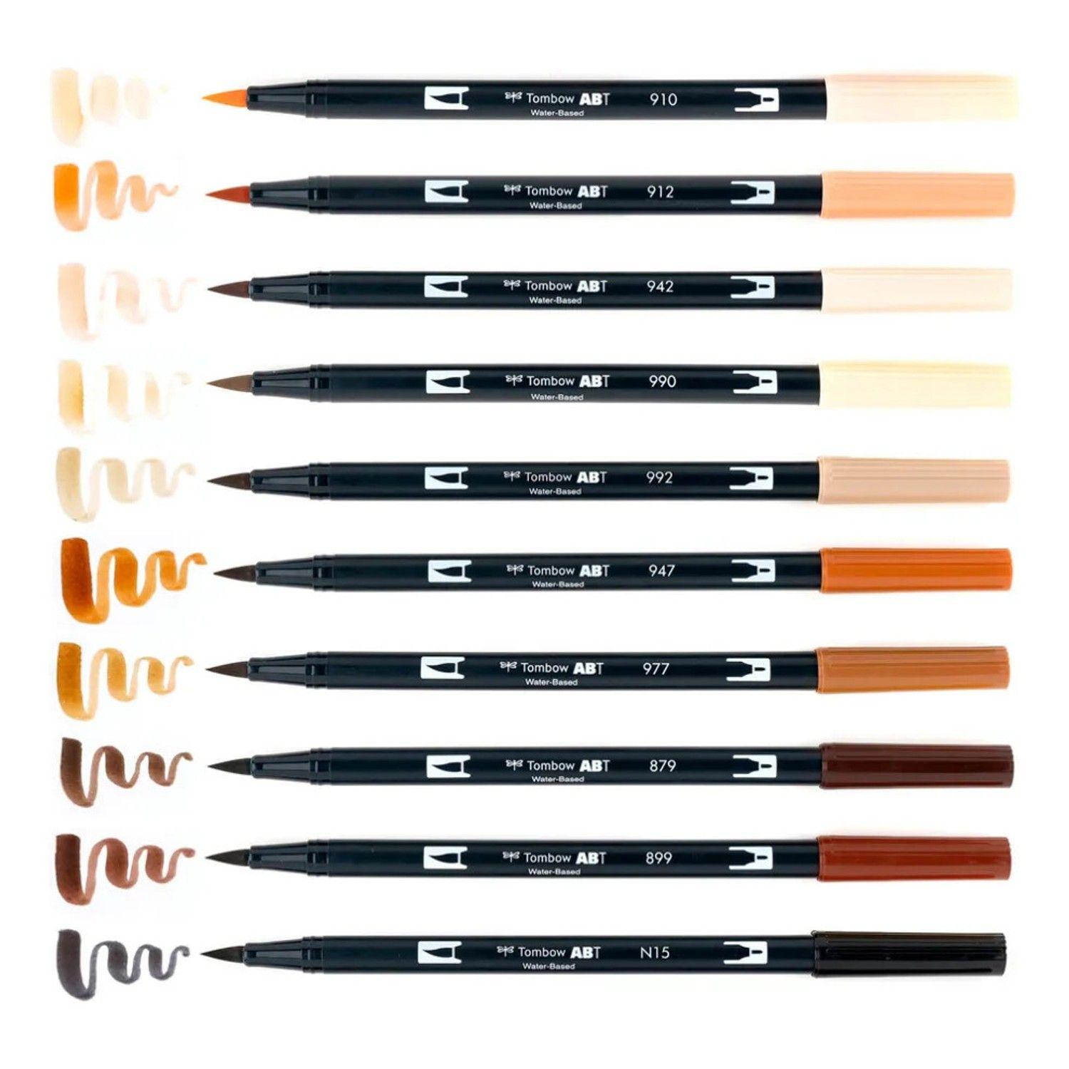 Tombow Set 10 Marcadores Dual Brush Pen  Portrait-1