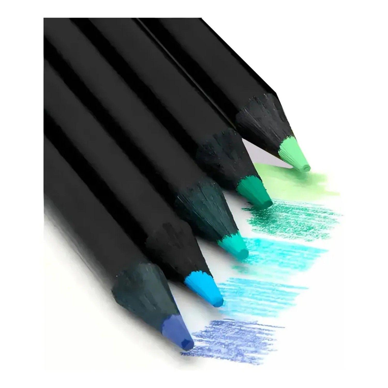 Lápices De Colores Faber-castell Supersoft 15 Colores Fríos Tonos Frios-2