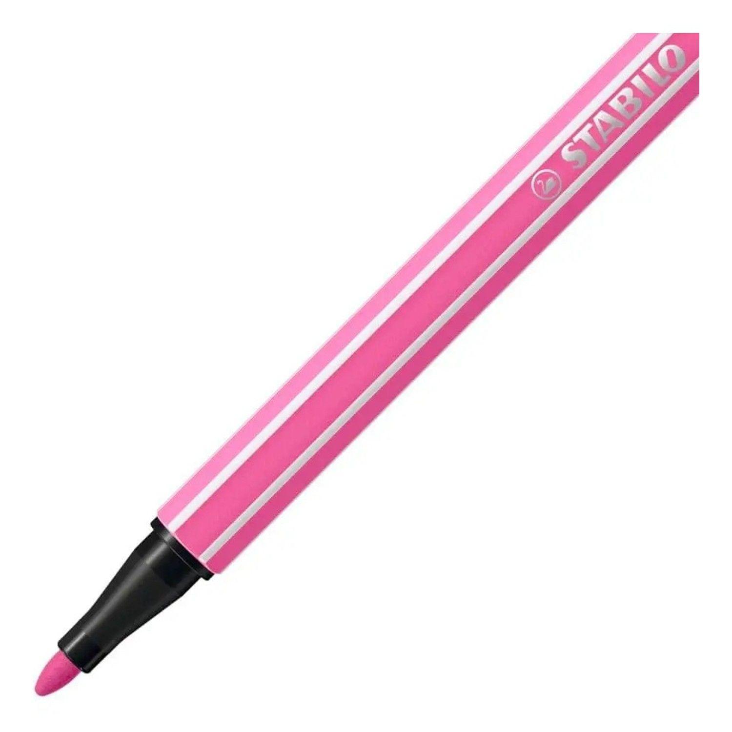 Set De 8 Stabilo (4 Point 88 + 4 Pen 68) Shades Of Pink Rosa-8