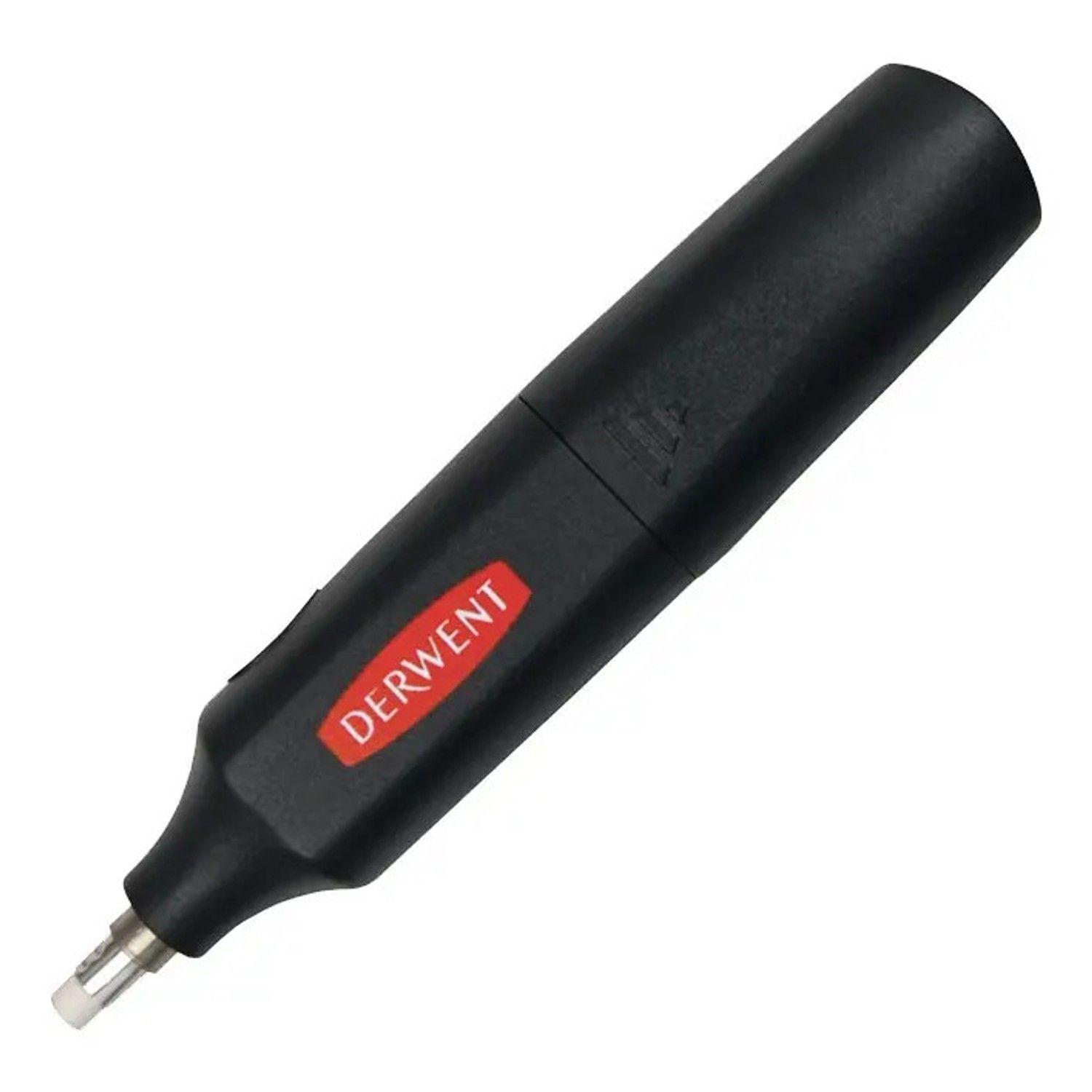 Goma De Borrar Electrica Derwent Color Blanco-2