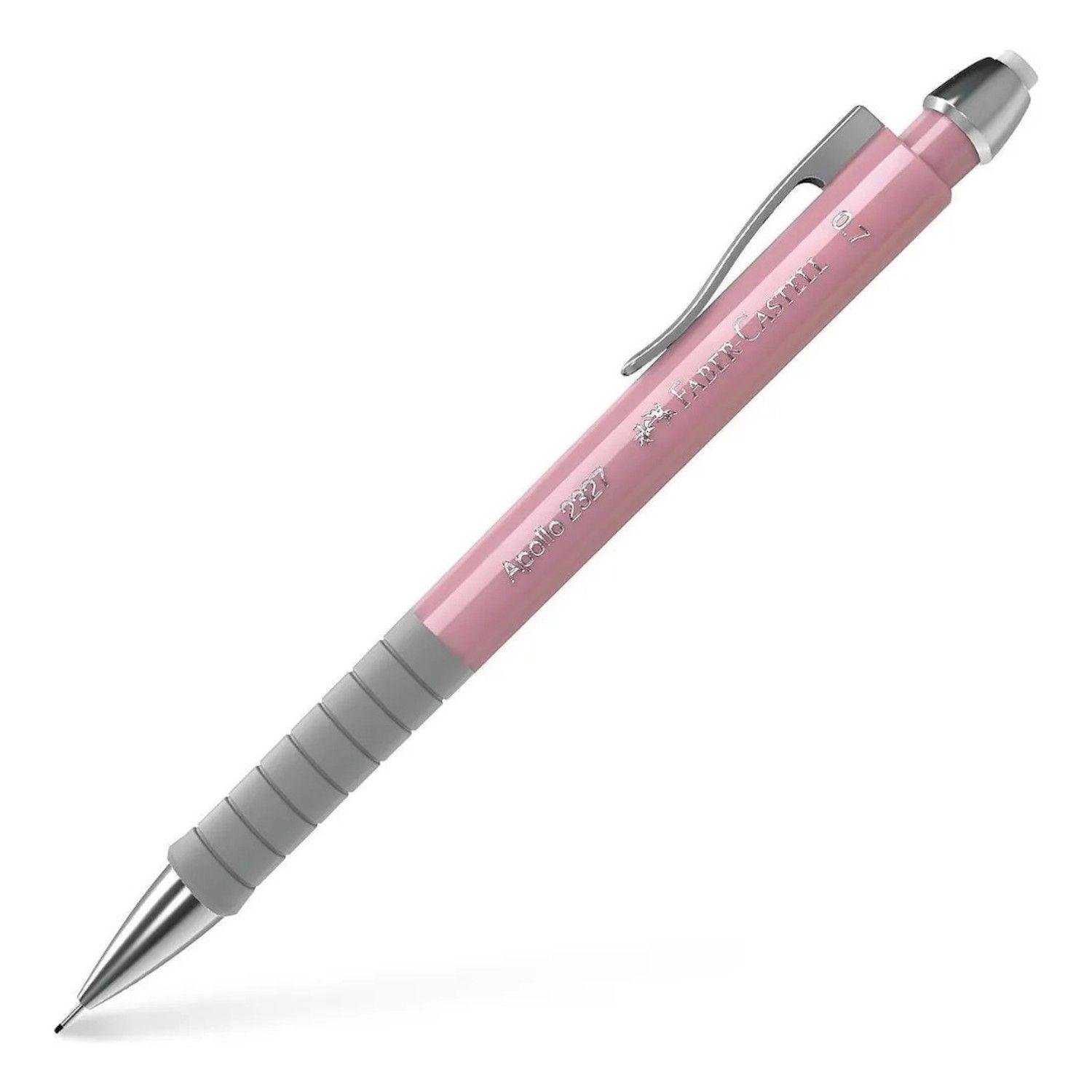 Portaminas Apollo Faber Castell 0,7mm Rose Shadows-0