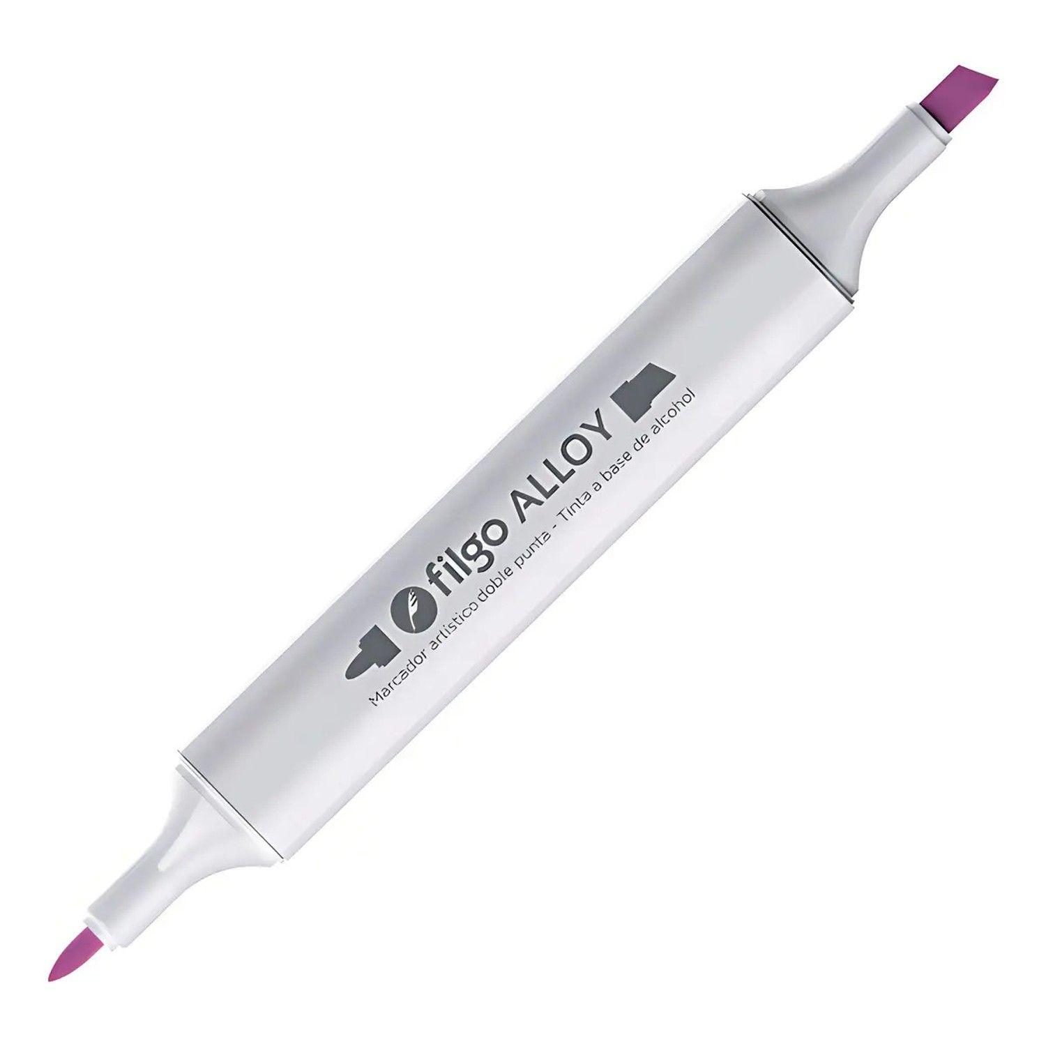 Marcadores Artísticos Doble Punta Filgo Alloy  - 12 Tonos Pastel-2