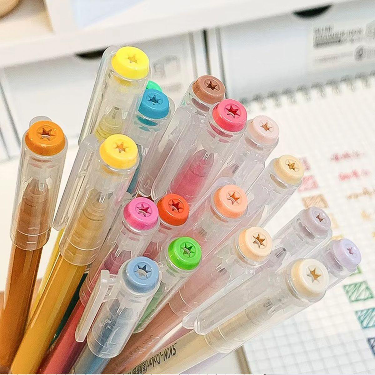 Set Lapices Gel 9 Colores 06mm Set Nordic Languo-3