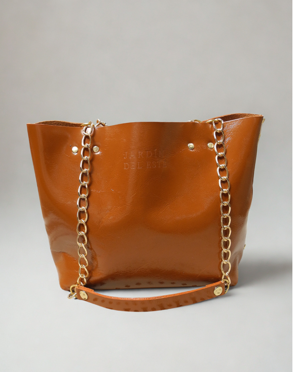 Cartera de cuero Amapola Brul-4