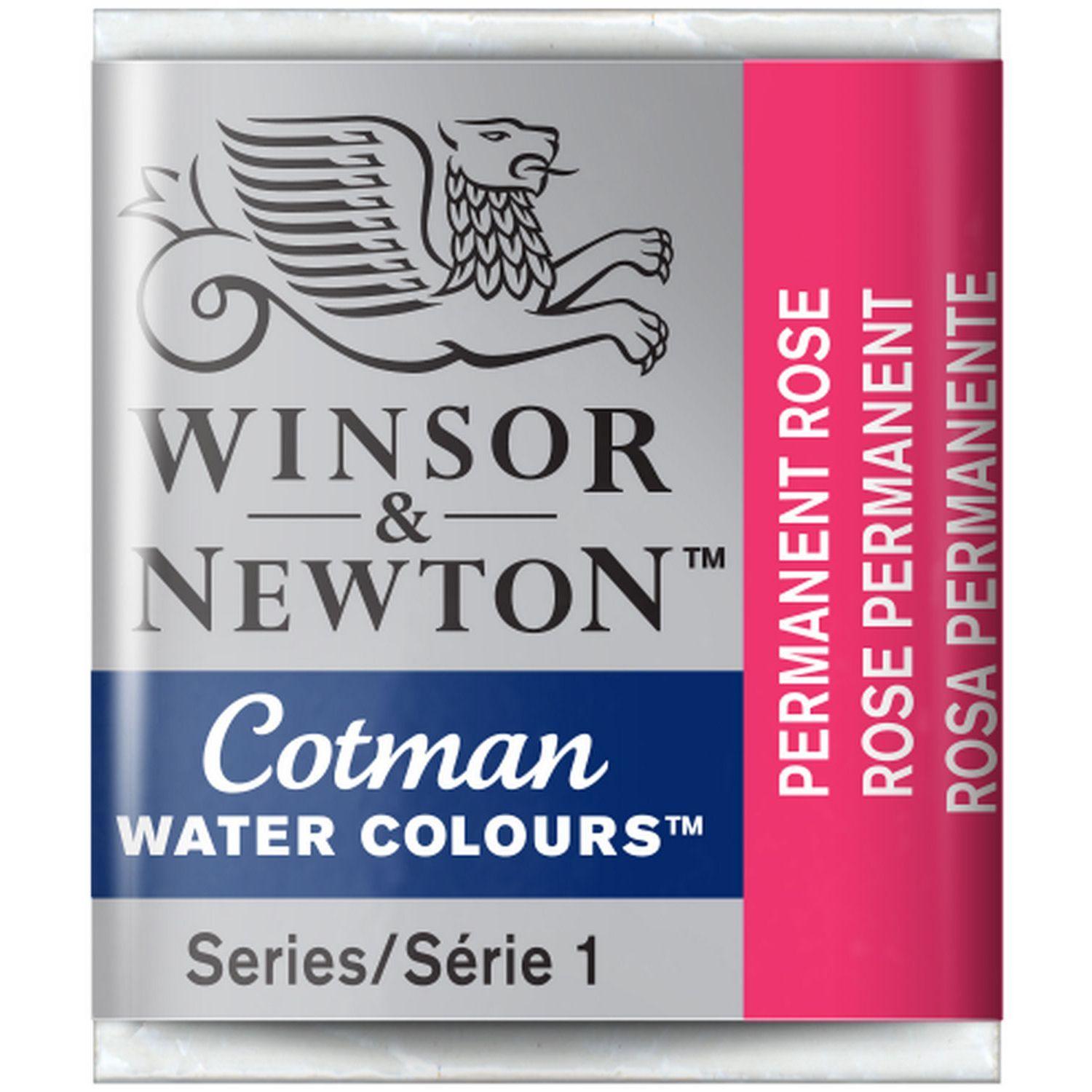 Acuarela Cotman m/pan rosa permanente Winsor & Newton-0