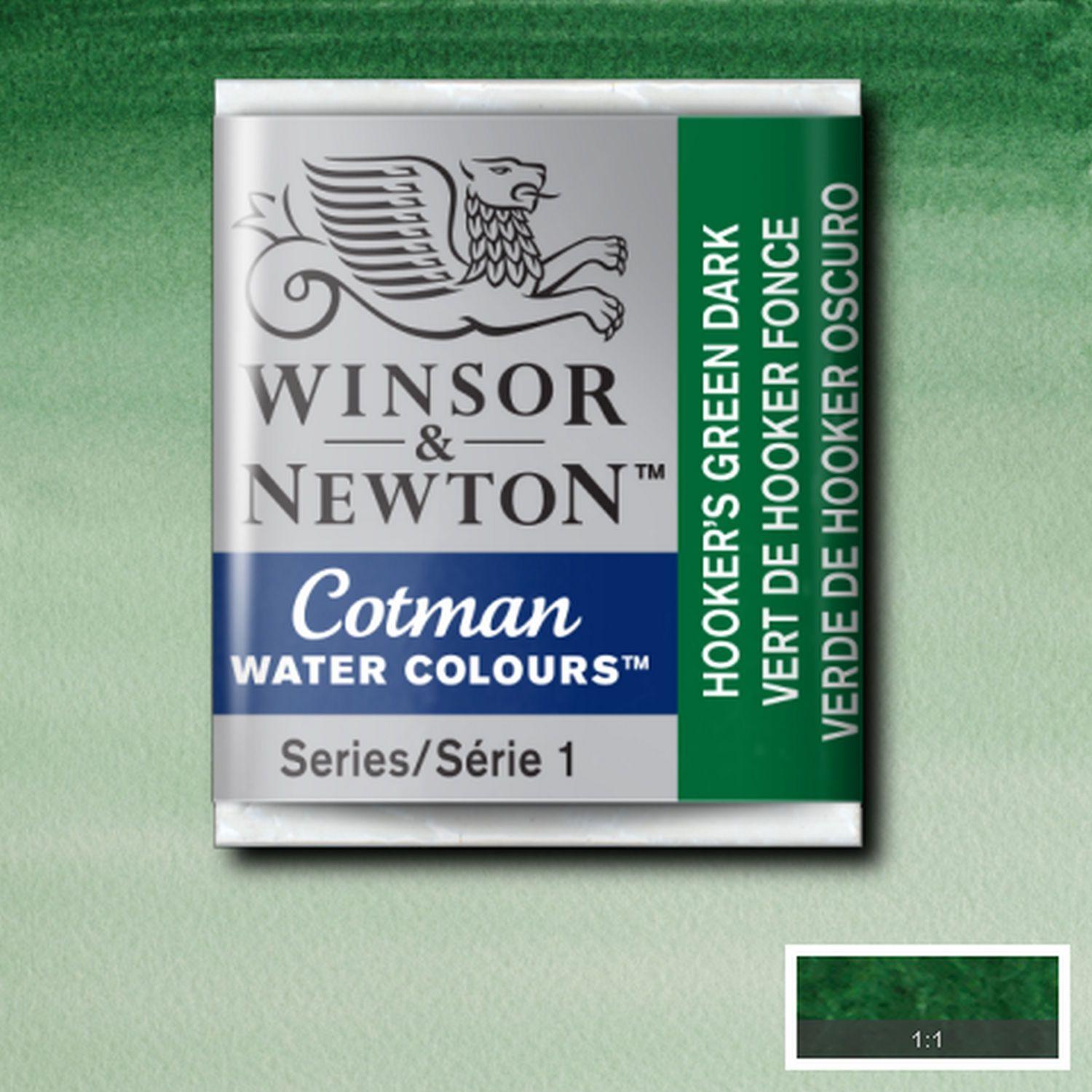 Acuarela Cotman m/pan verde de hooker Winsor & Newton-1