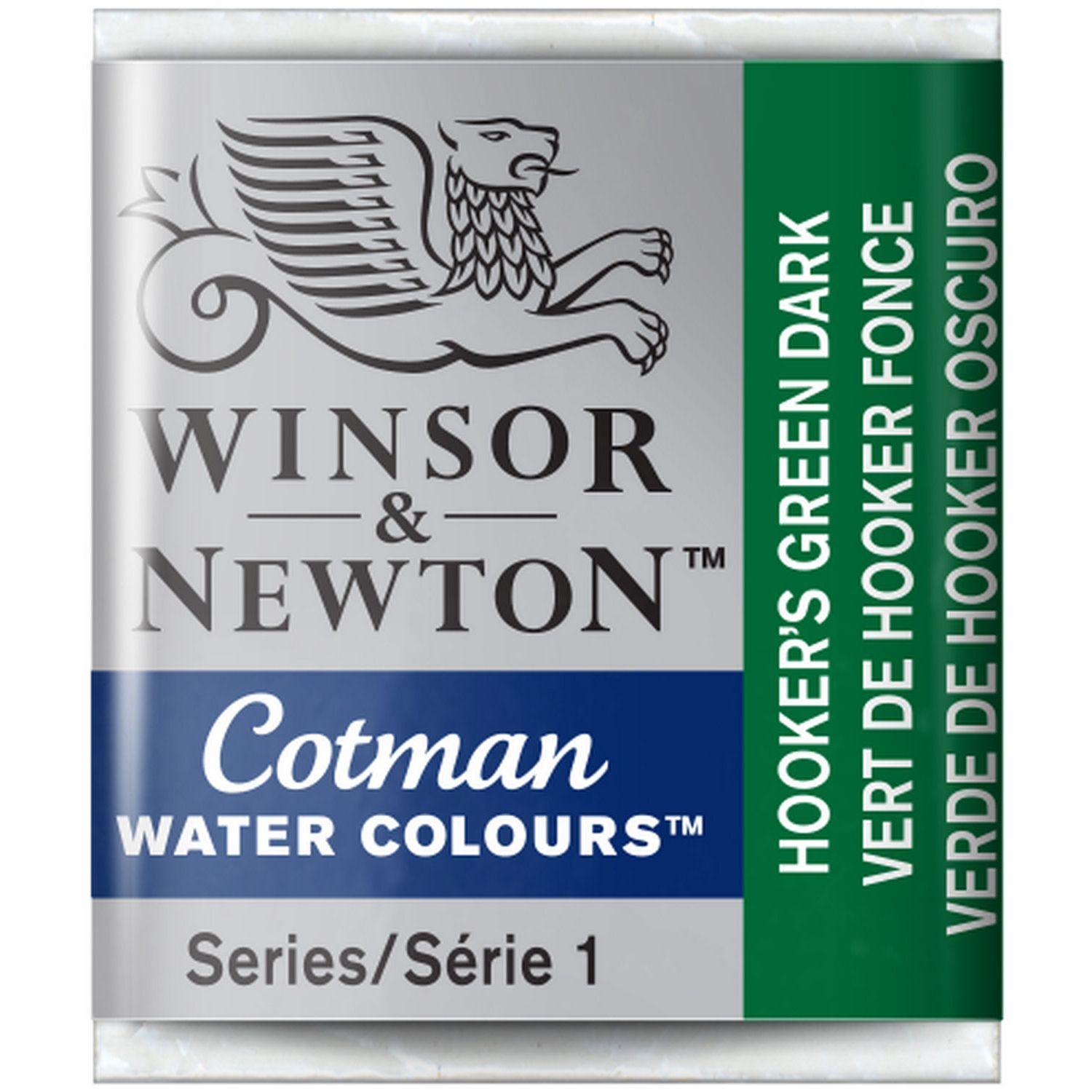 Acuarela Cotman m/pan verde de hooker Winsor & Newton-0